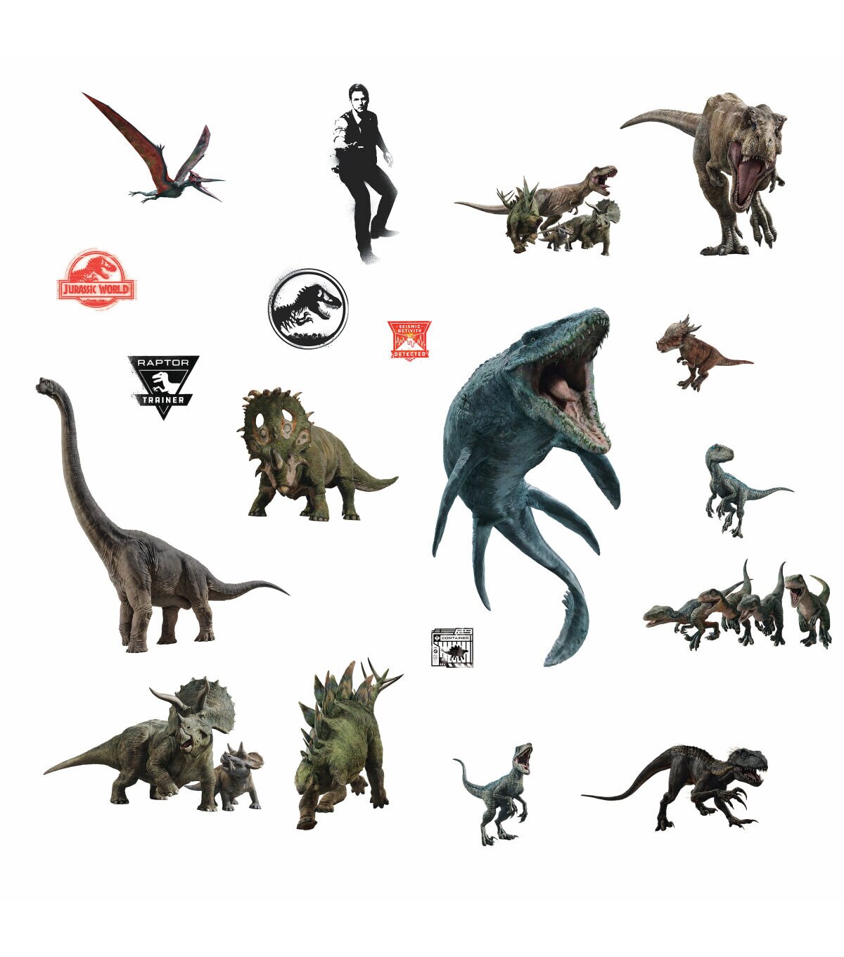 RoomMates Wall Decals Jurassic World 2
