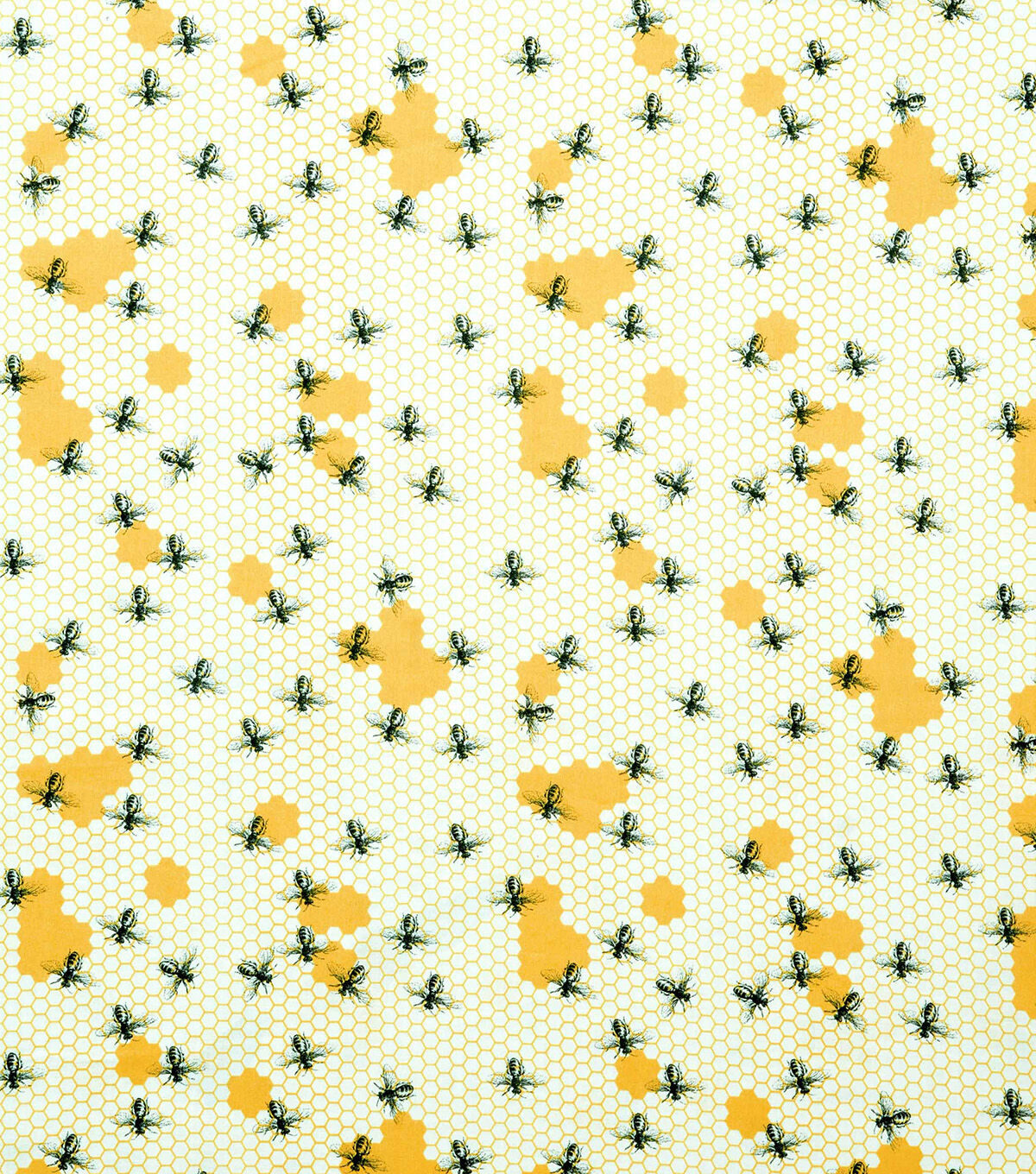 Bees on Honeycomb Quilt Cotton Fabric by Keepsake Calico