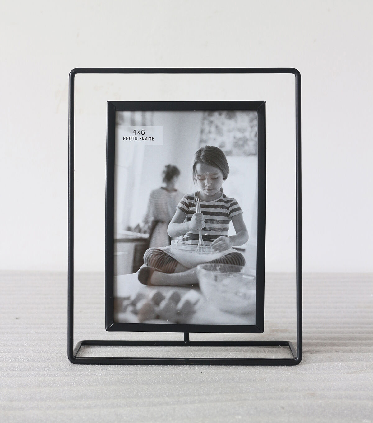 Innovative Home Creations 4 x 6 Black Metal Picture Frame