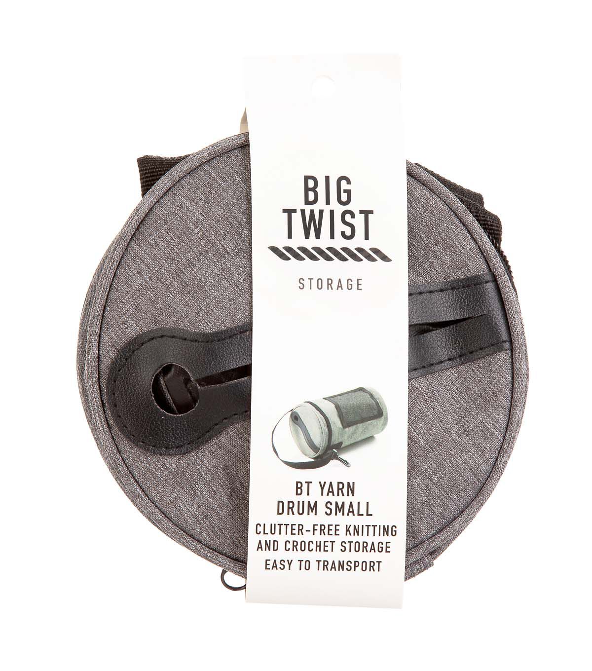 5 Gray Yarn Drum Storage Bag by Big Twist