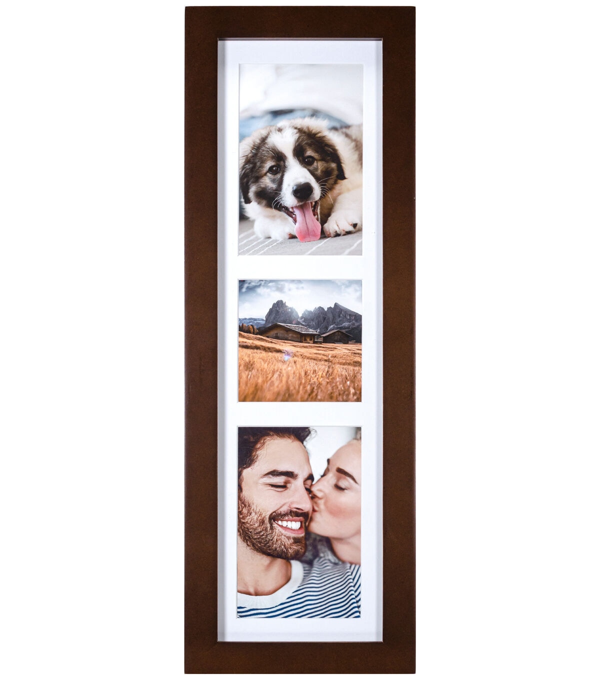 Malden 3 Photo Gray Gallery Collage Frame