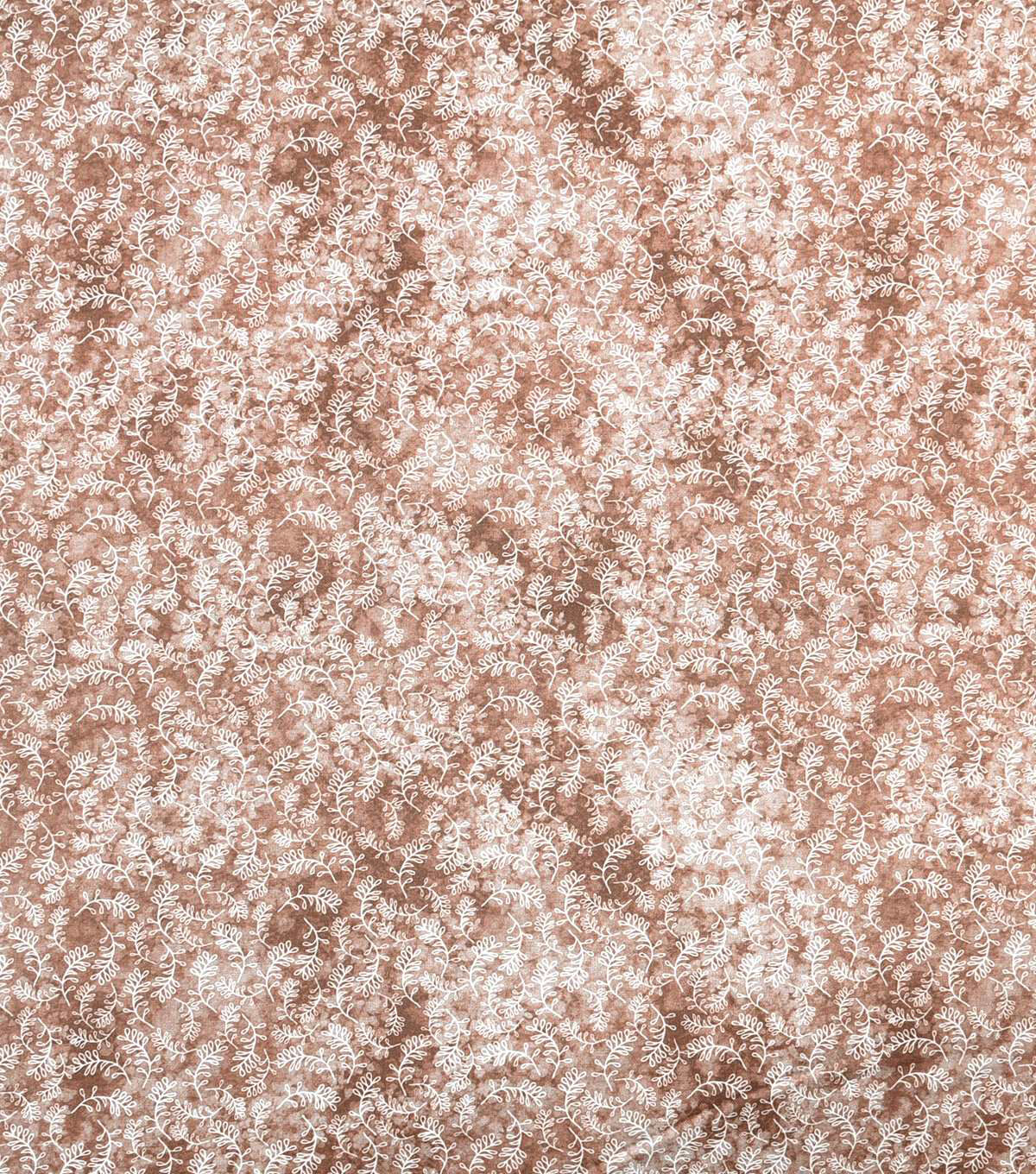 Brown Tonal Vines Quilt Cotton Fabric by Keepsake Calico