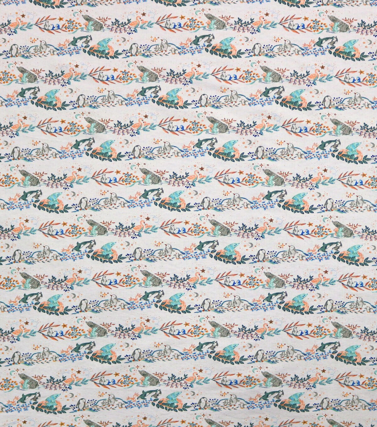 Animal Babies Super Snuggle Flannel Fabric