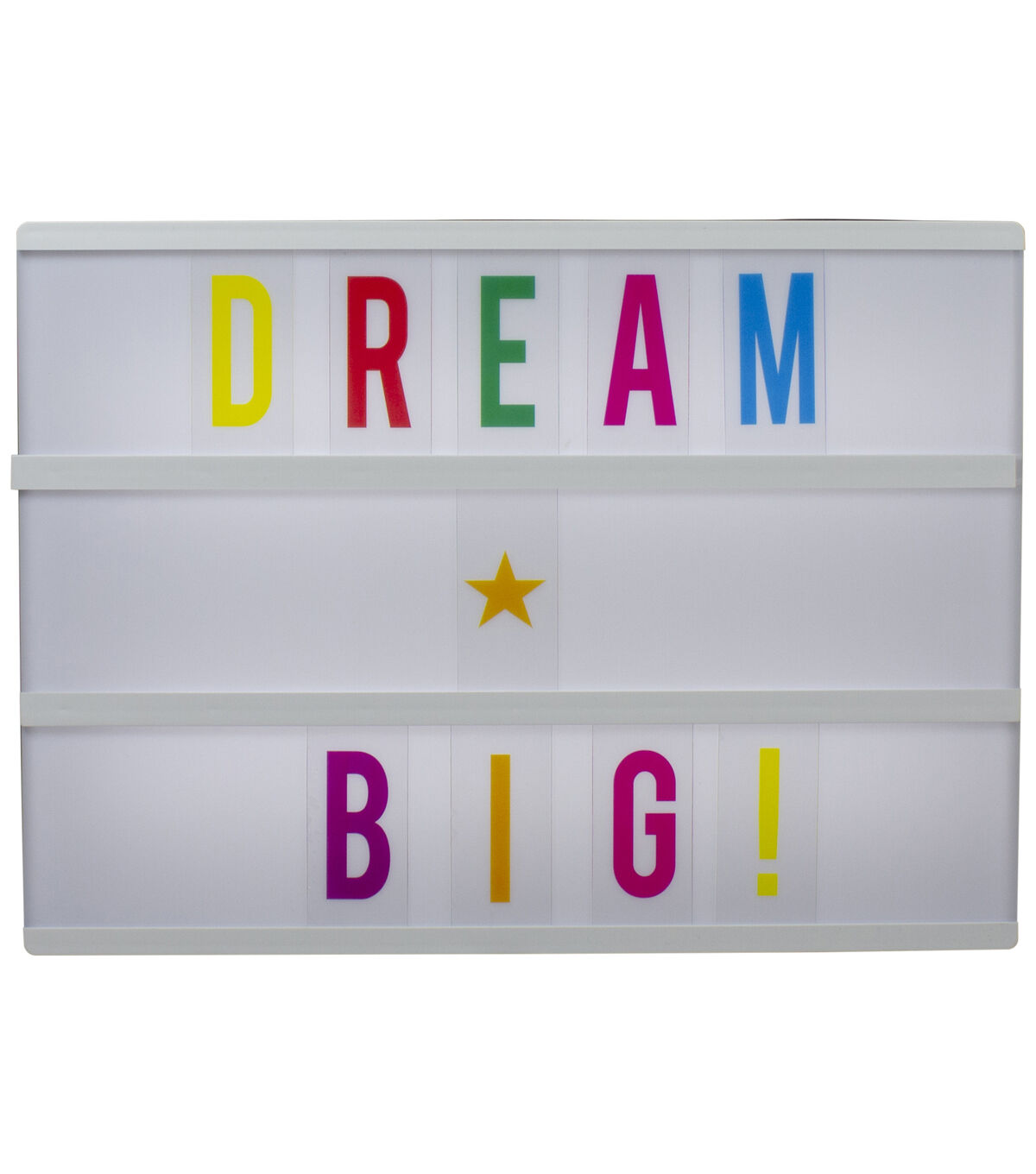 Northlight 12 LED Lighted Cinema Light Box with Letters and Numbers