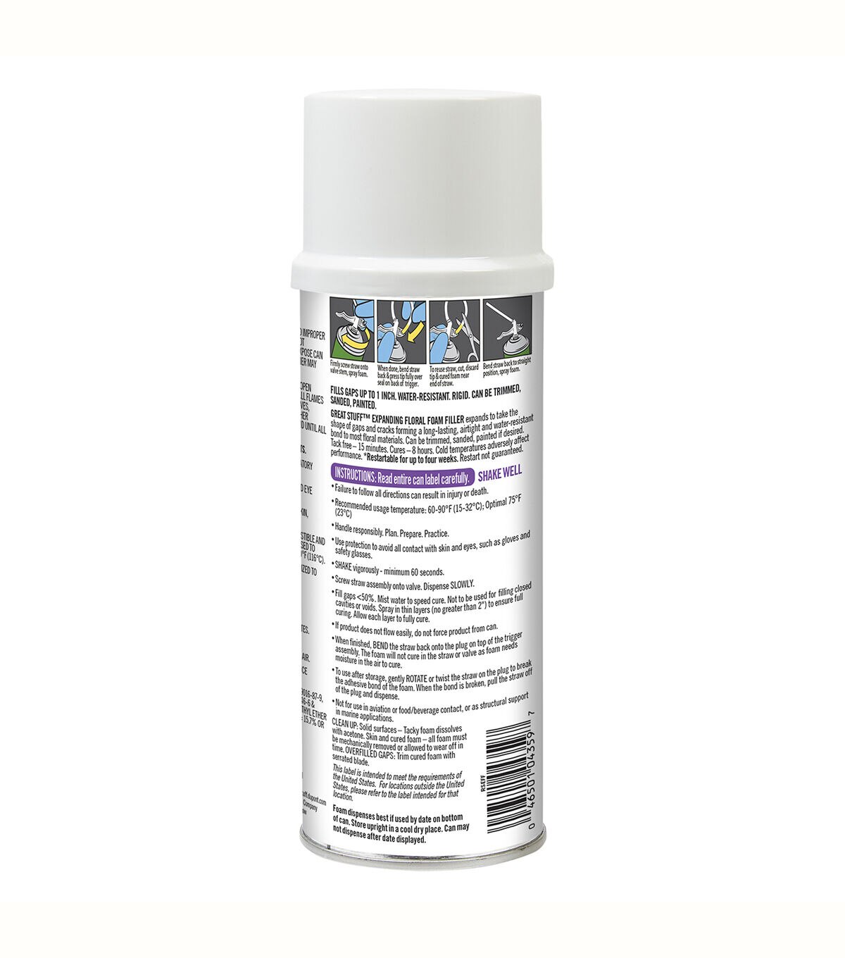 FloraCraft Great Stuff Expanding Floral Foam Filler 12 Ounce