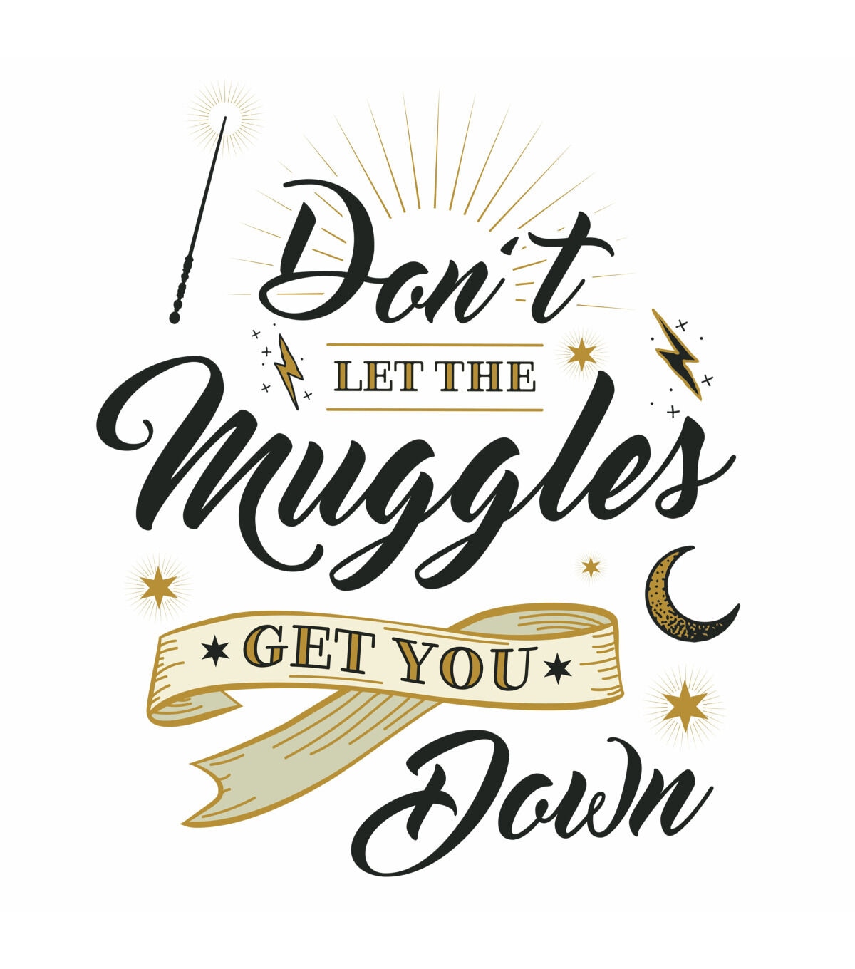 RoomMates Wall Decals Harry Potter Muggles