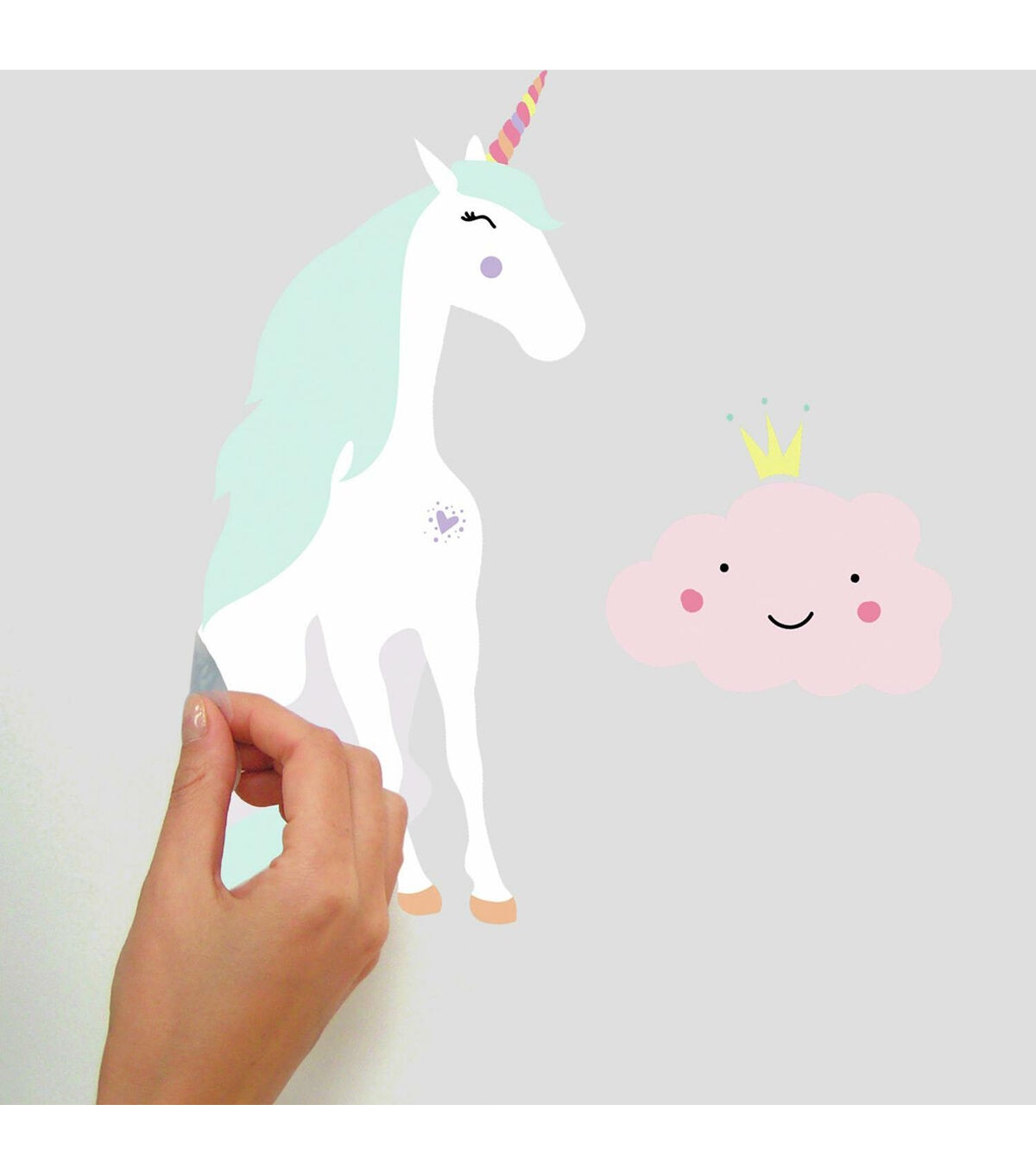 RoomMates Unicorn Magic Peel And Stick Wall Decals