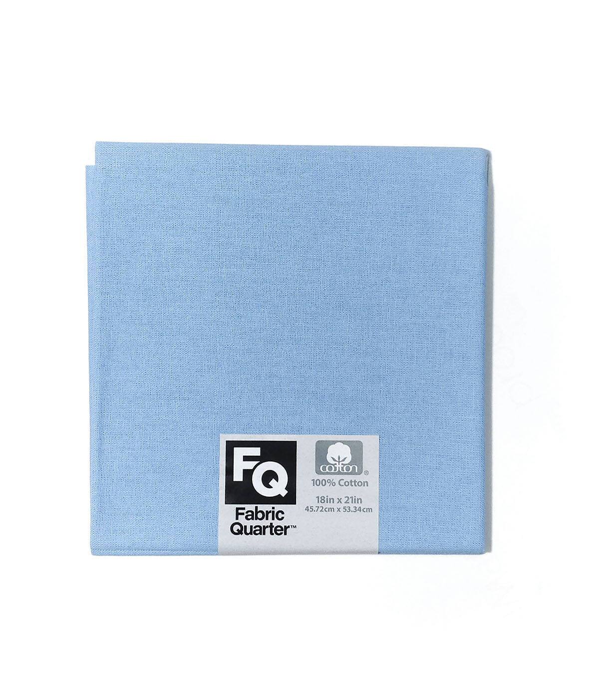 Medium Blue Cotton Fabric Quarter
