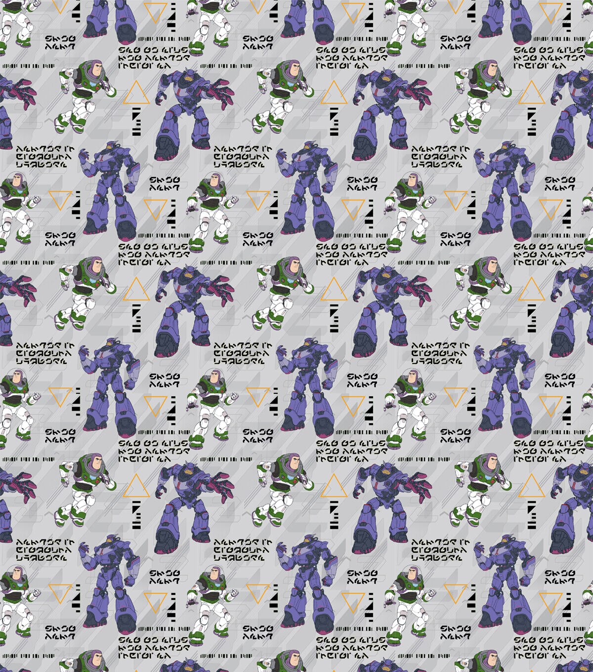 Lightyear Buzz Vs Zurg Disney Cotton Fabric