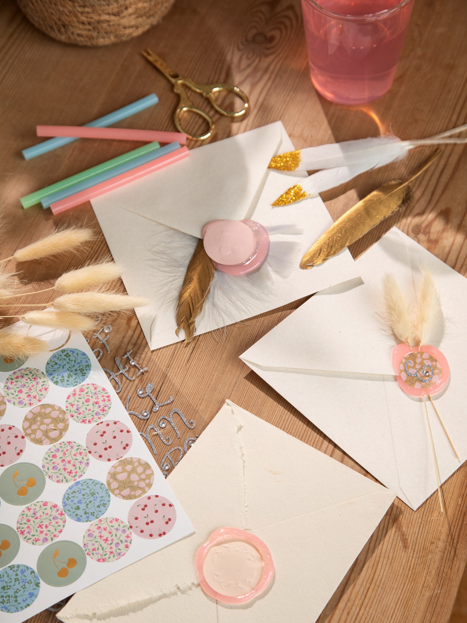 Cards with envelopes