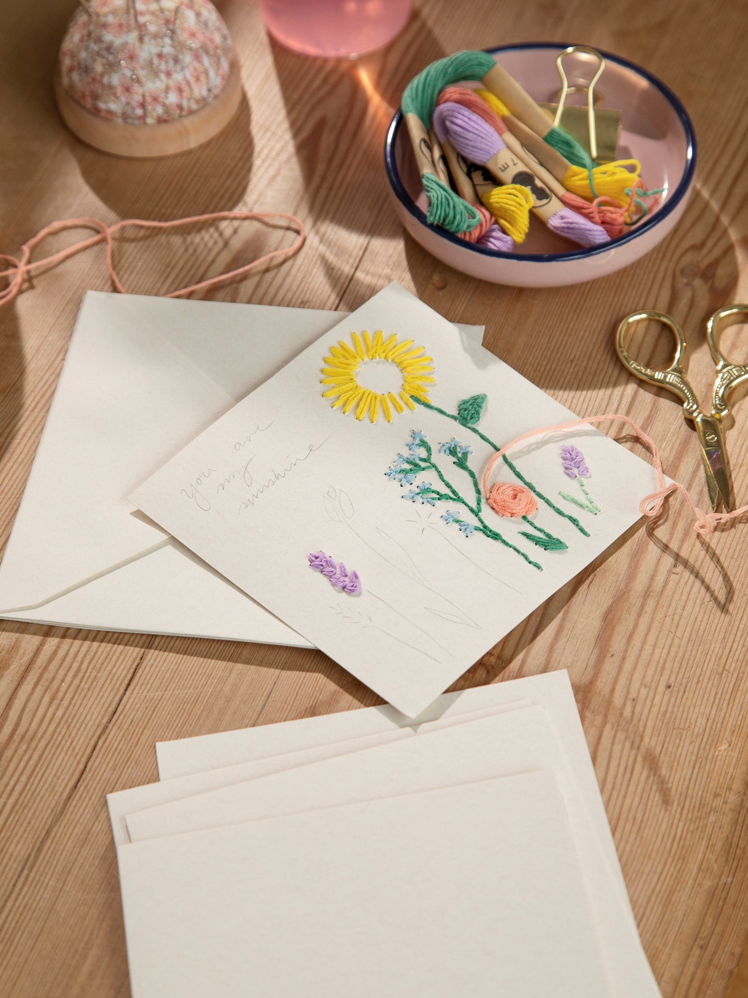 Embroidery thread