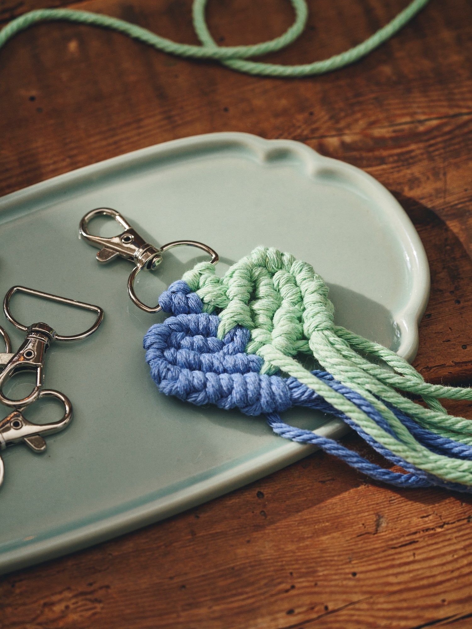 Keyrings with hook