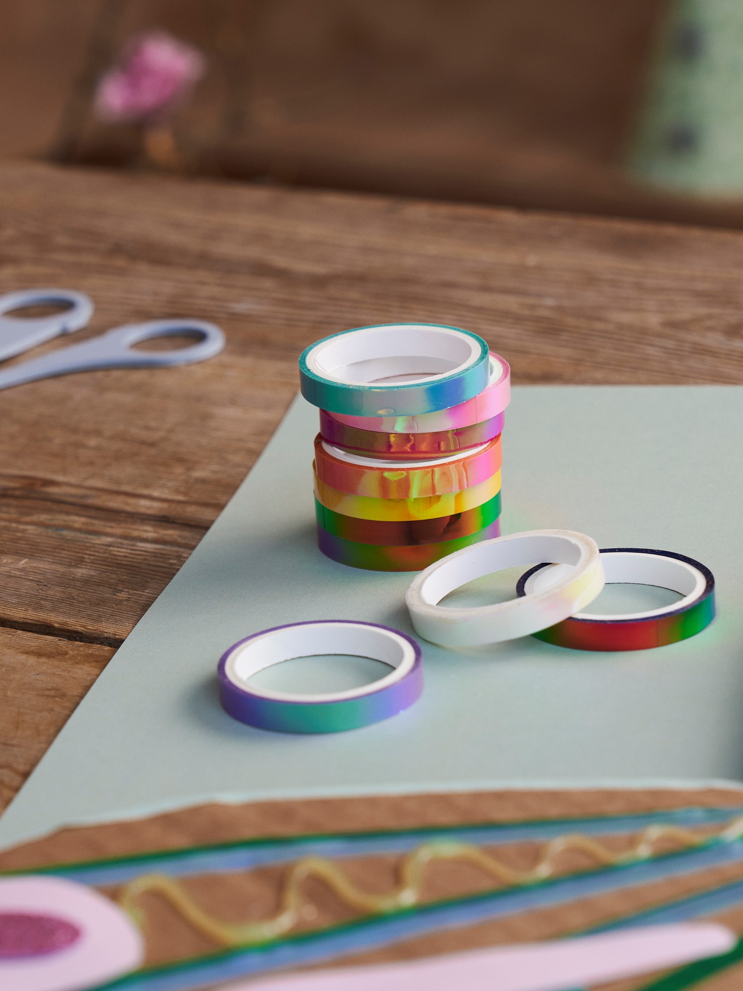 Decorative tape set