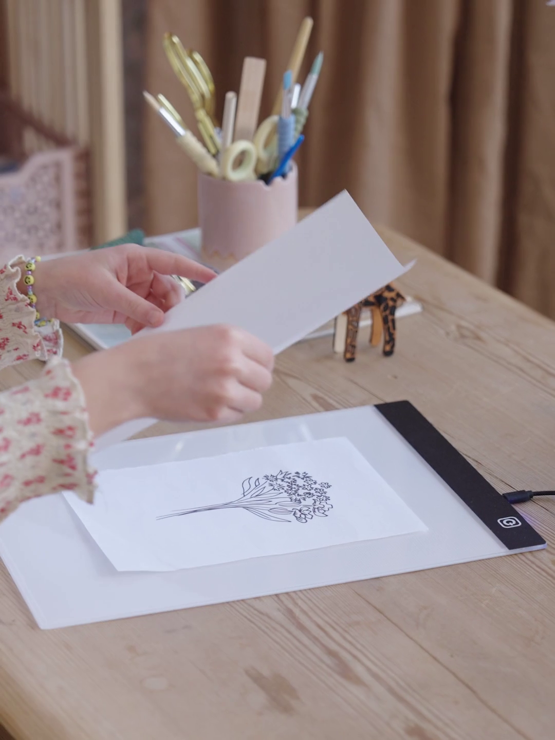 LED drawing pad A4