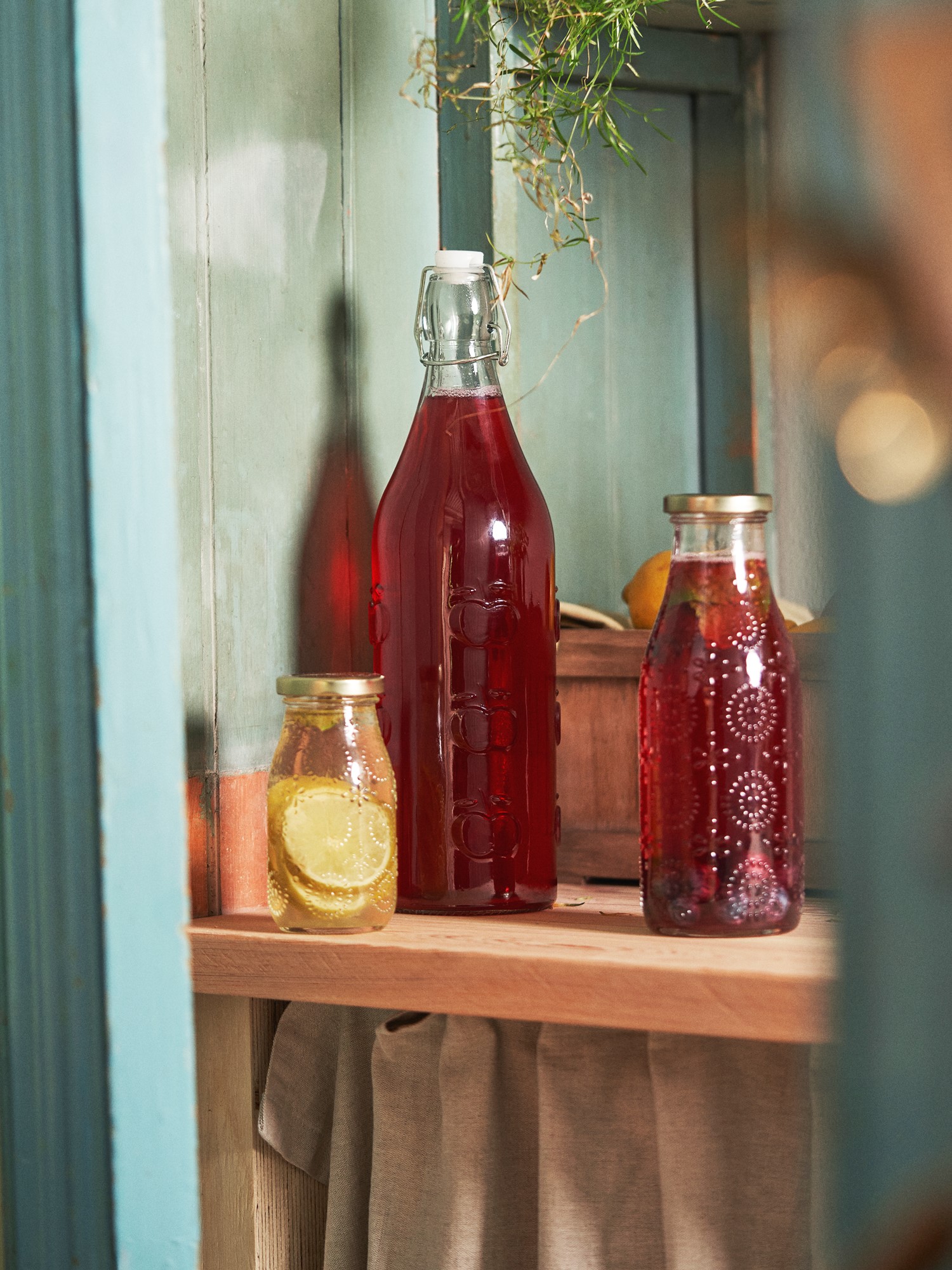 Glass bottle 1 L