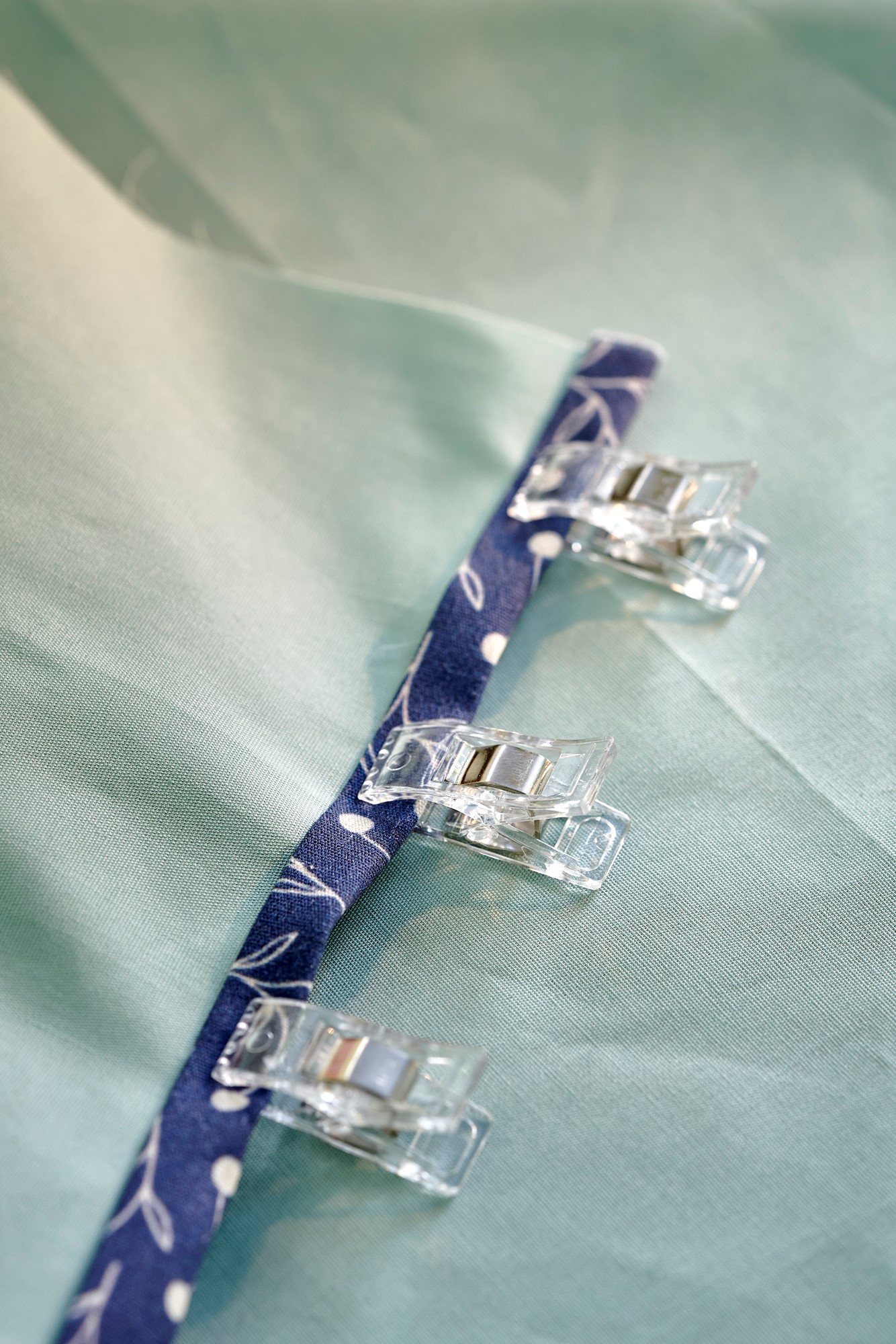 Textile clips