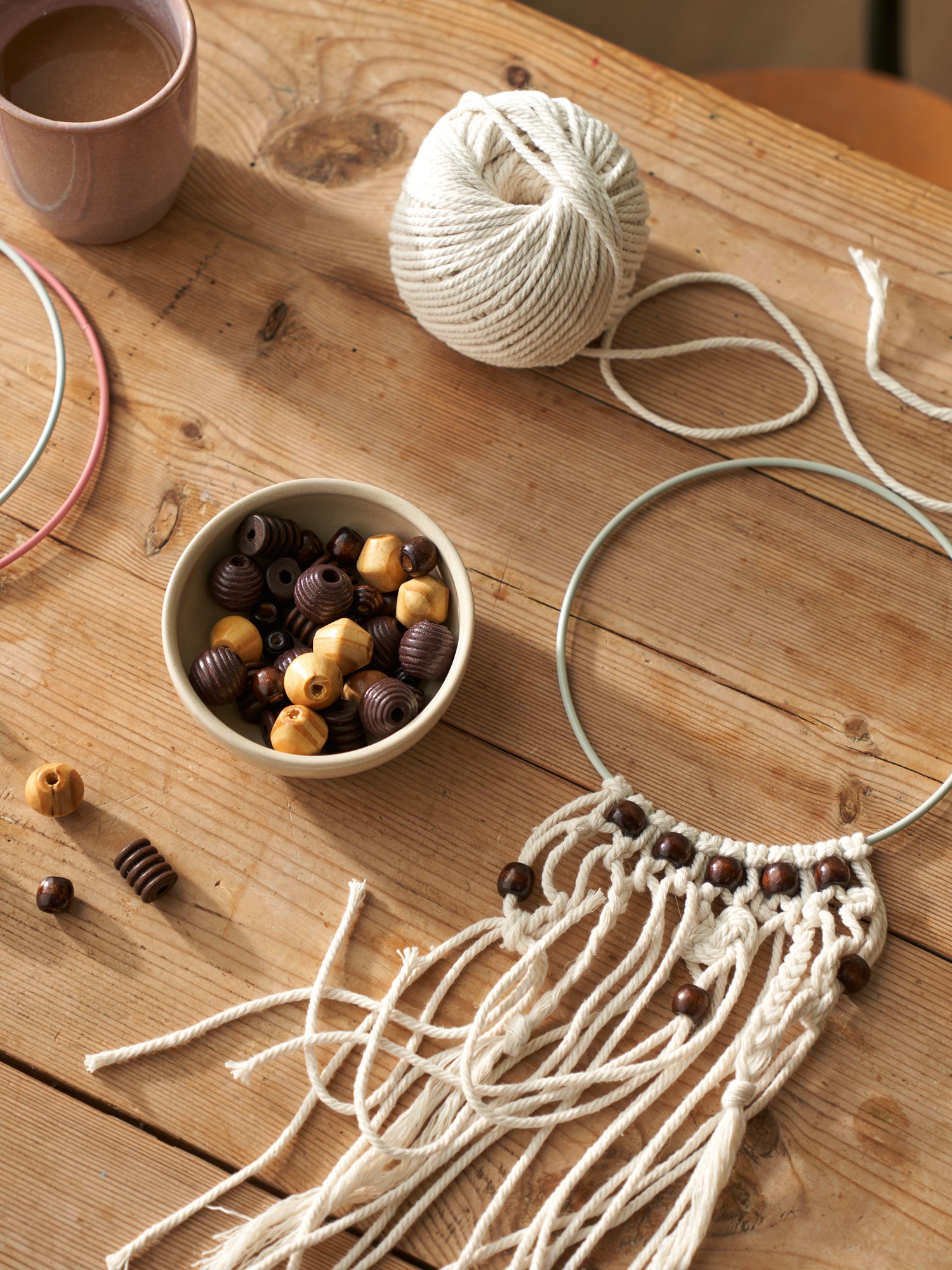 Wooden beads