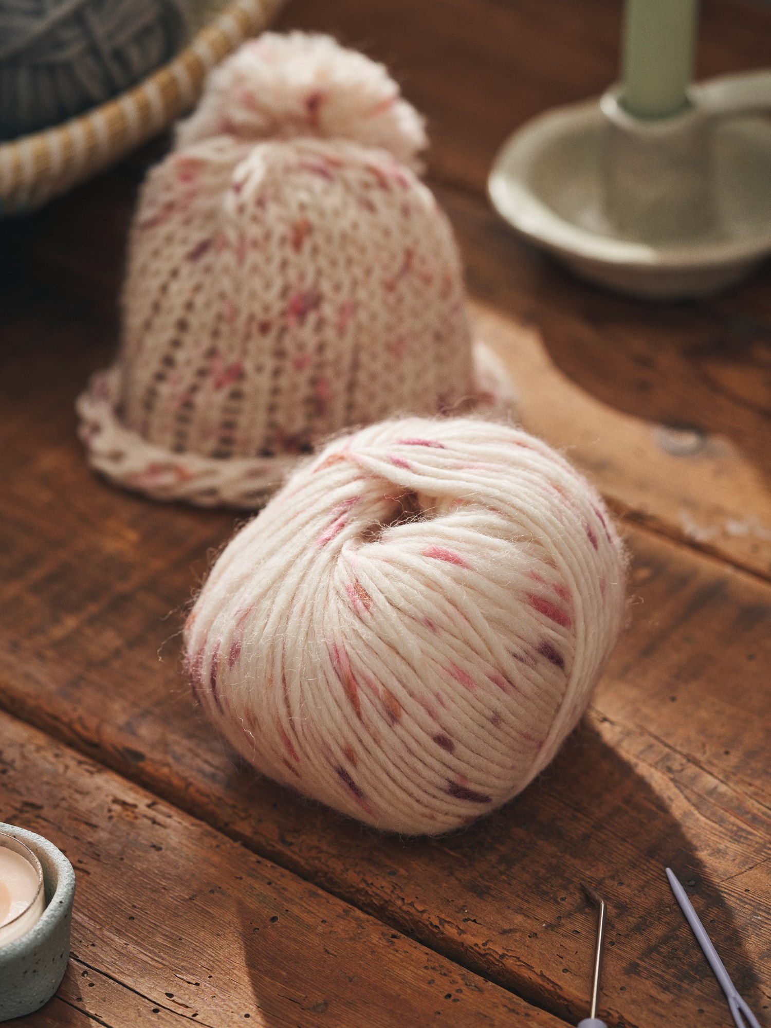 Wool bamboo yarn