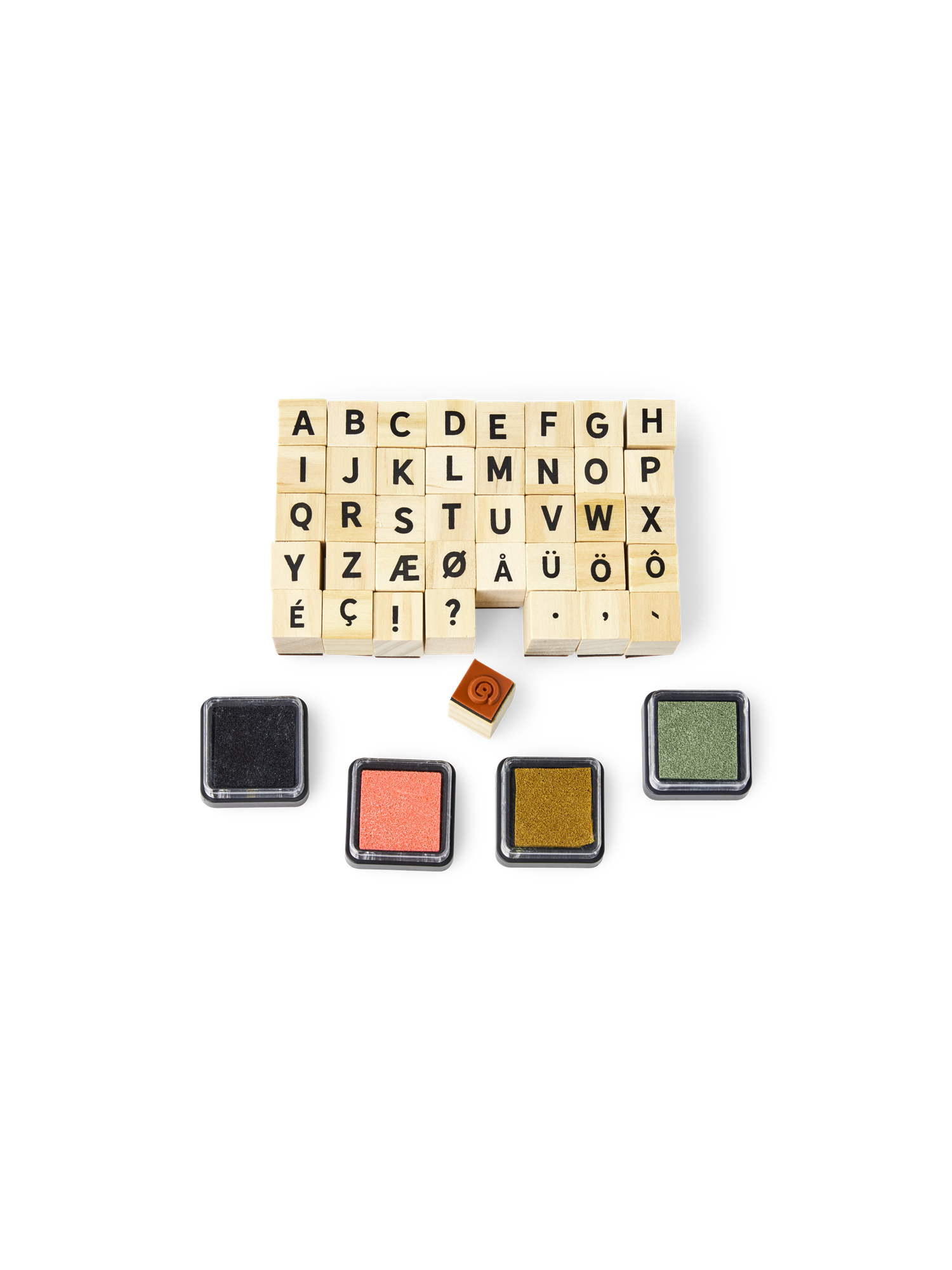 Alphabet stamp set