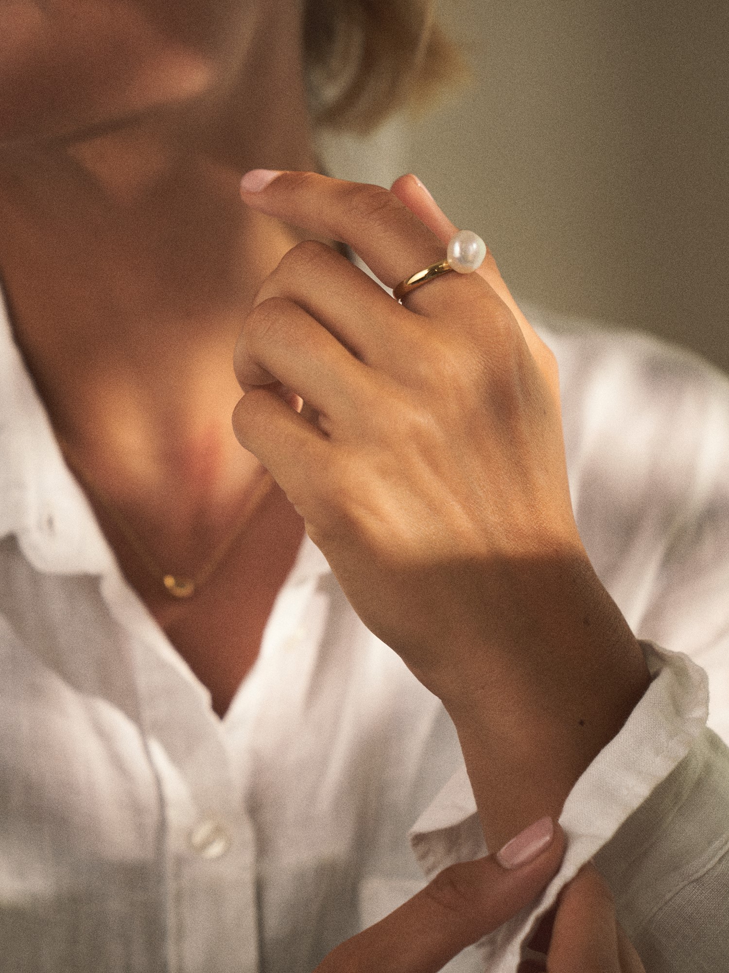 Pearl ring S