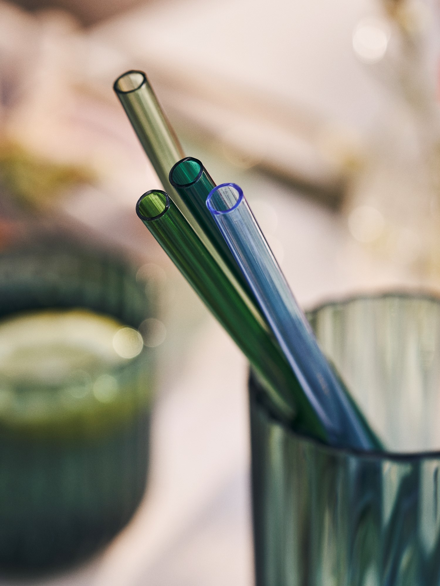 Reusable plastic straws