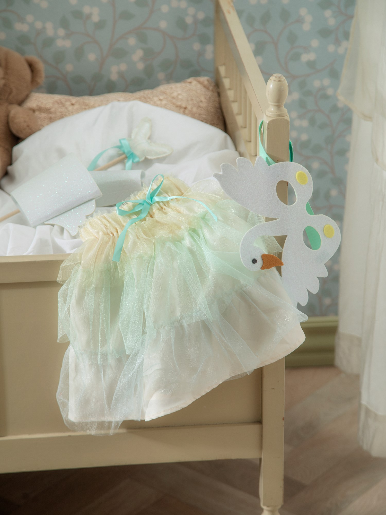 Dress-up tulle skirt