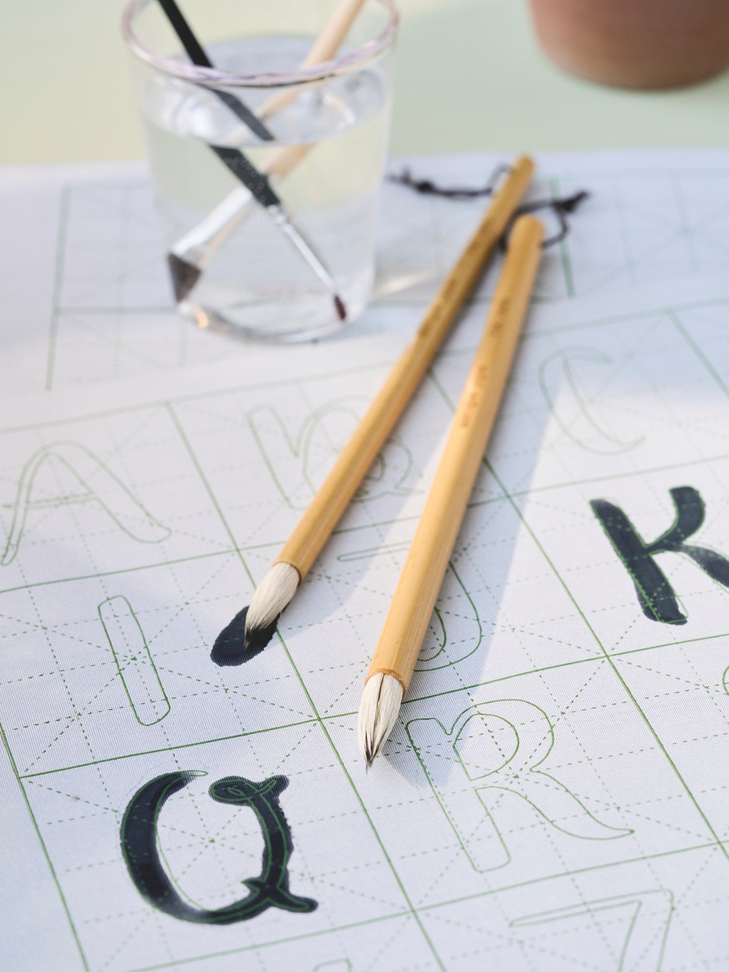 Calligraphy brushes