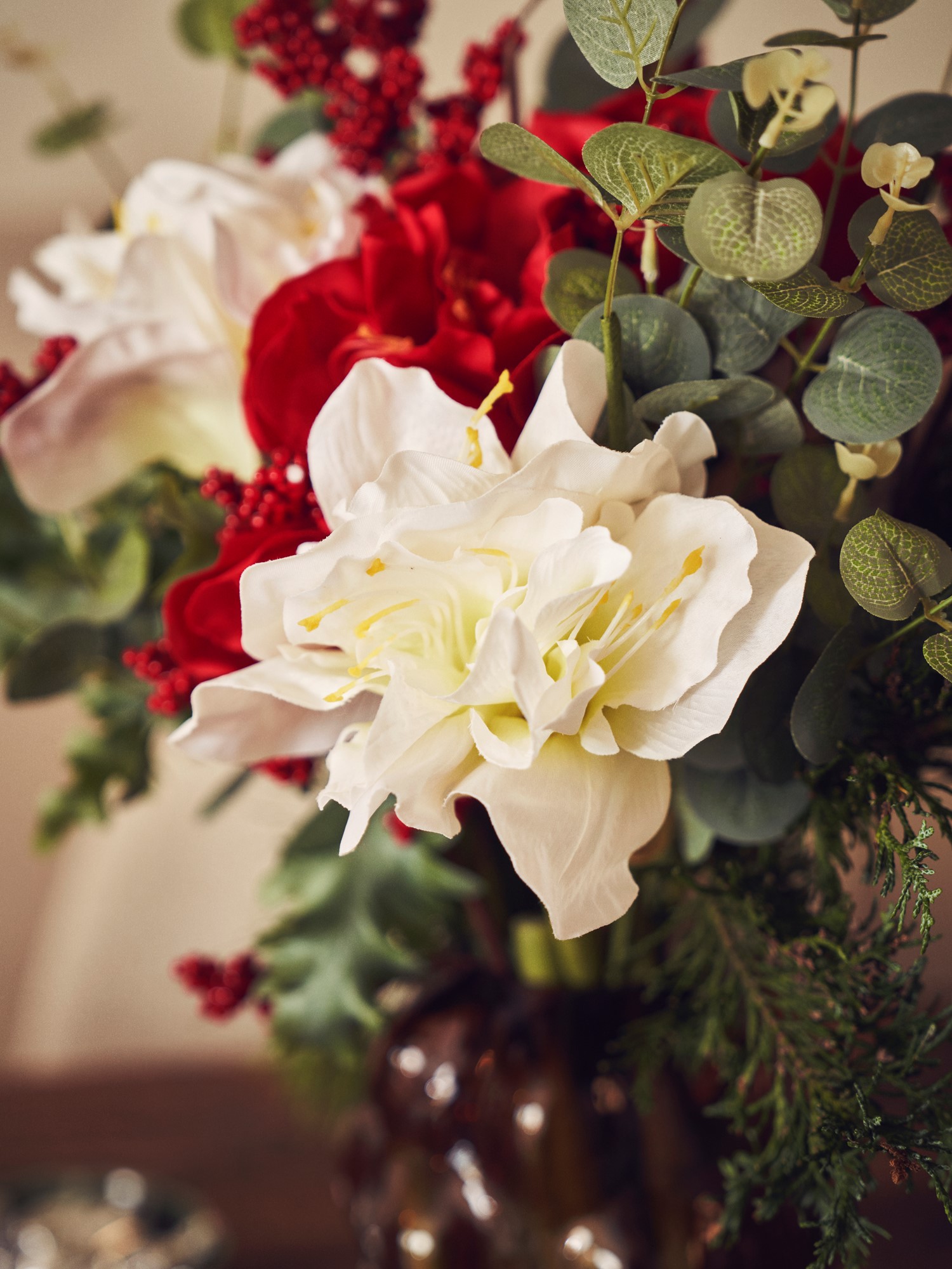 Artificial flower amaryllis