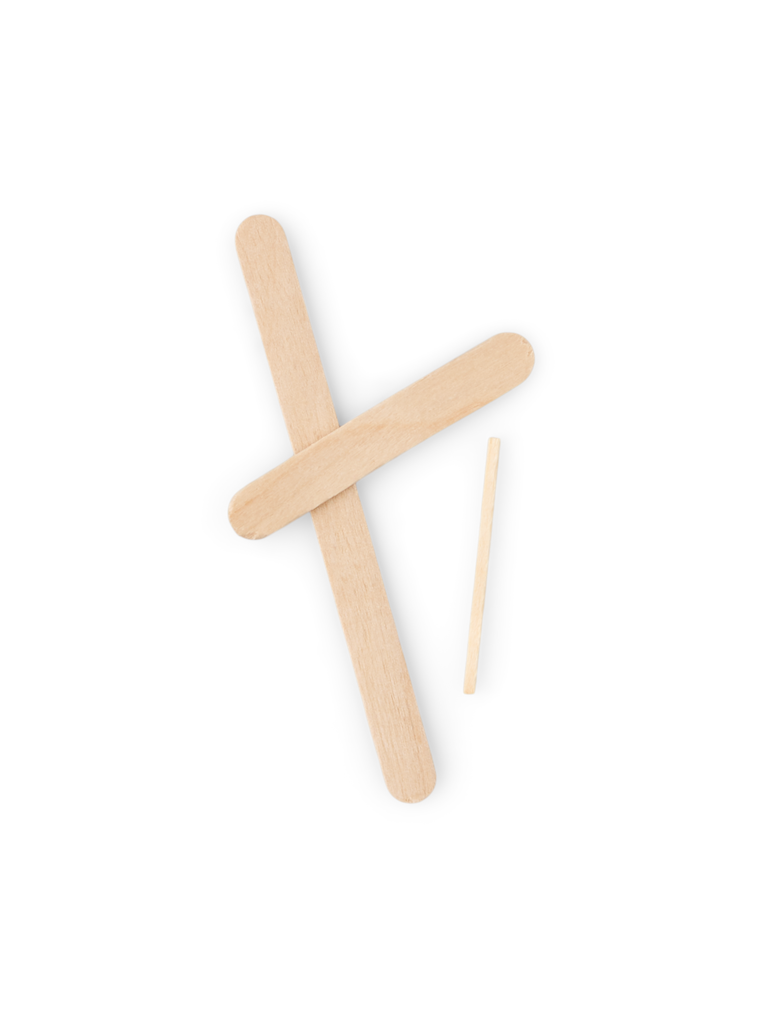 Wooden stick set for DIY