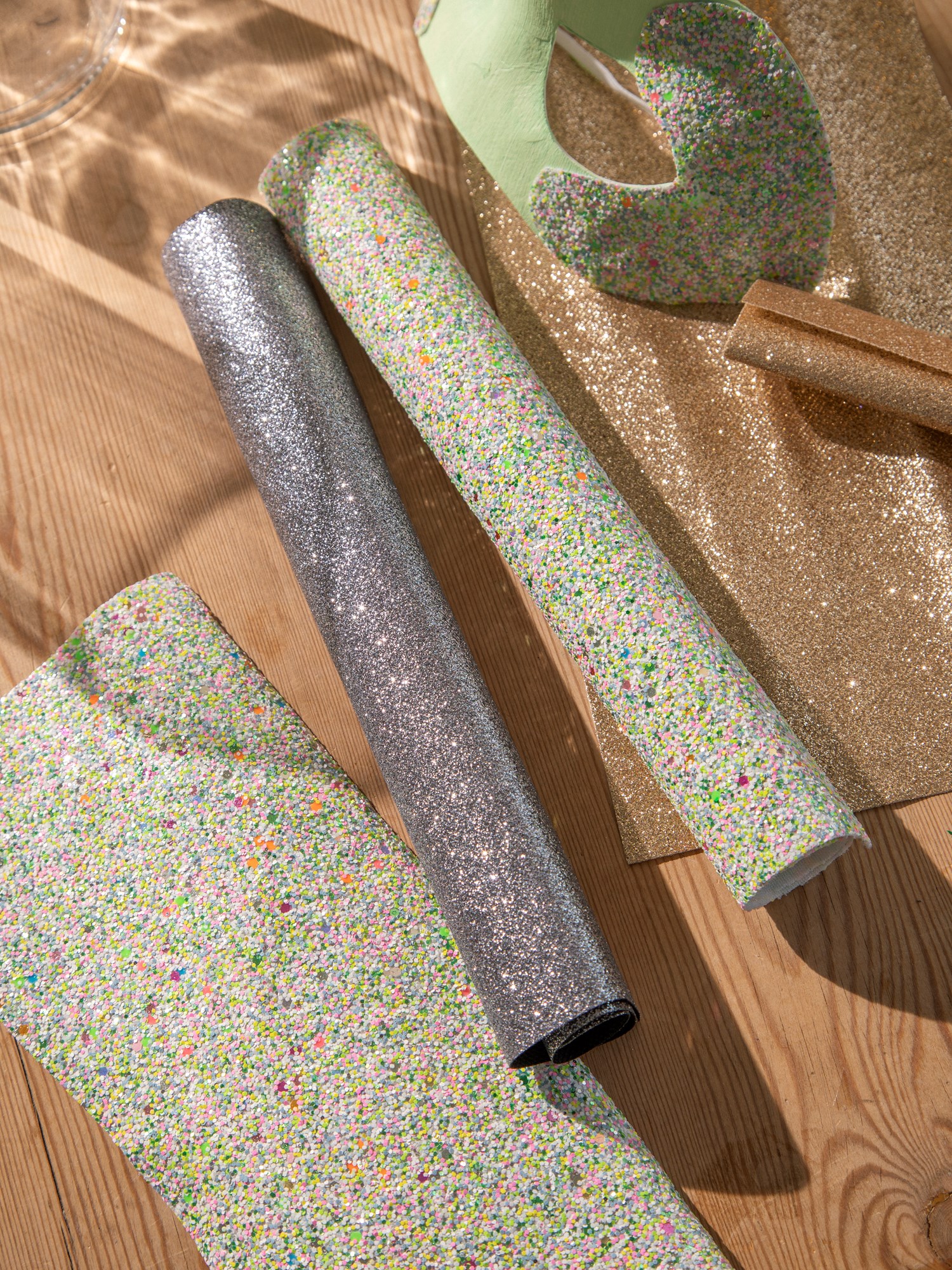 Glitter fabric