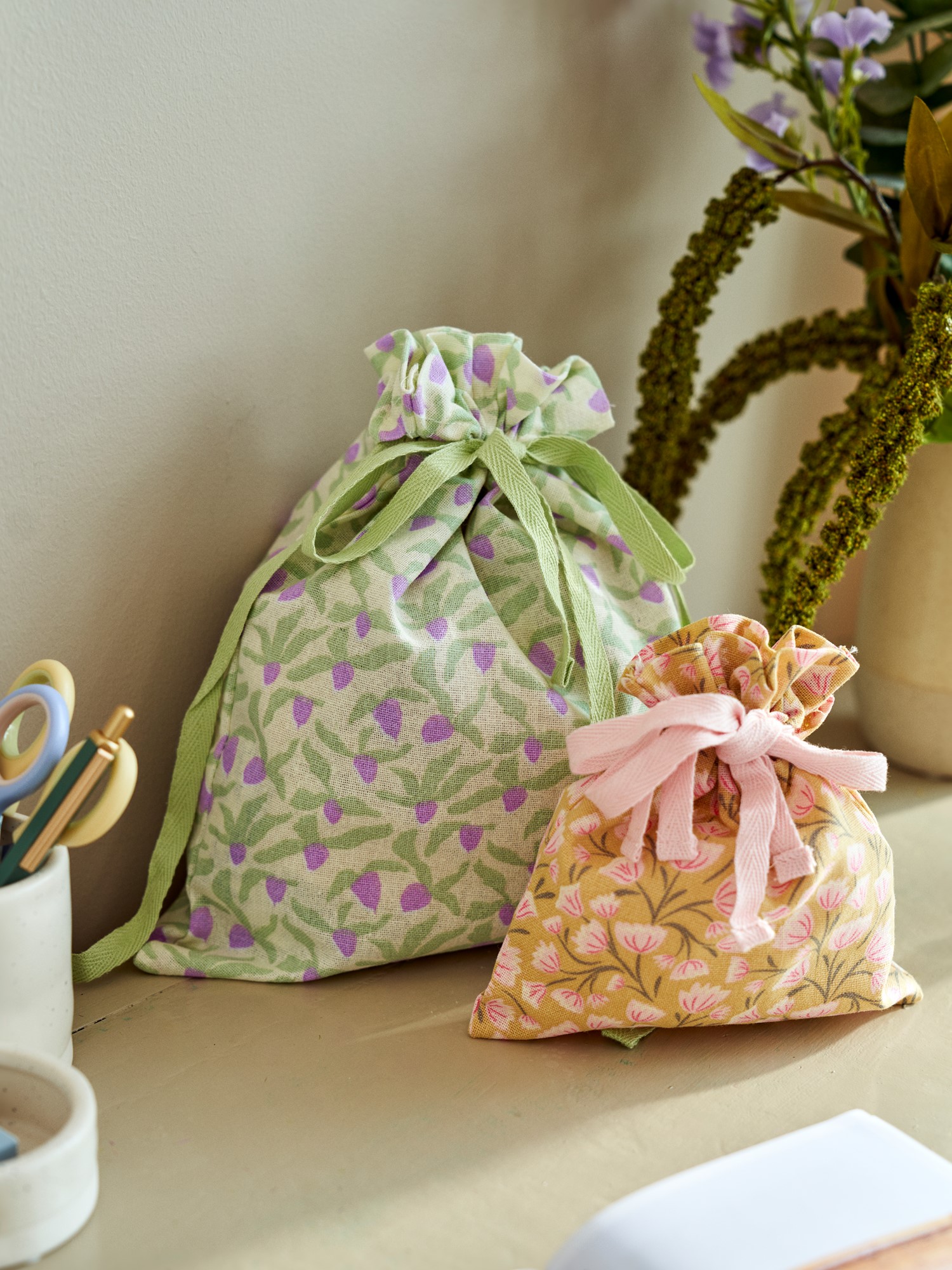 Fabric gift bag