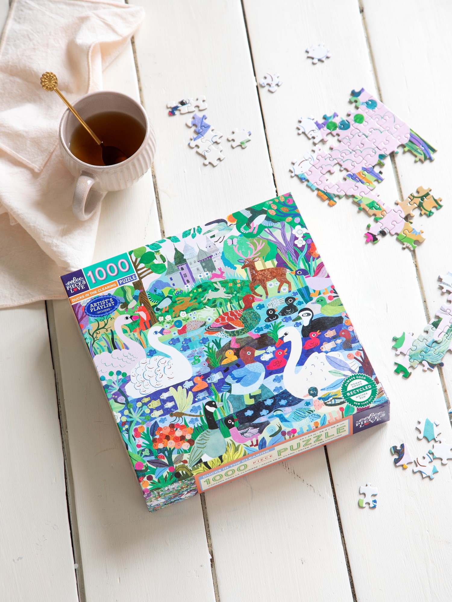Ducks in the Clearing puzzle 1000 pieces