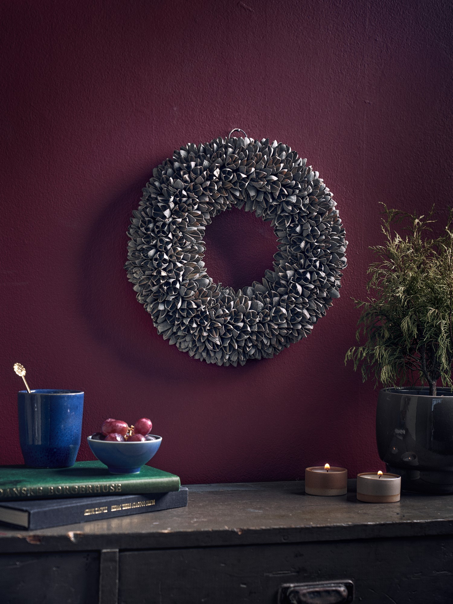Bakuli wreath &Oslash;30