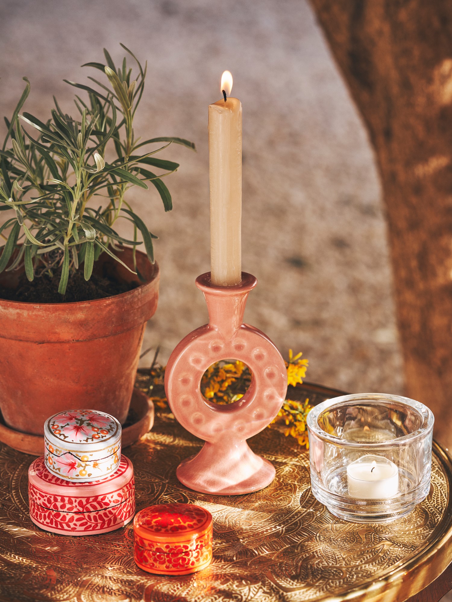Taper candles 19 cm 10 pcs