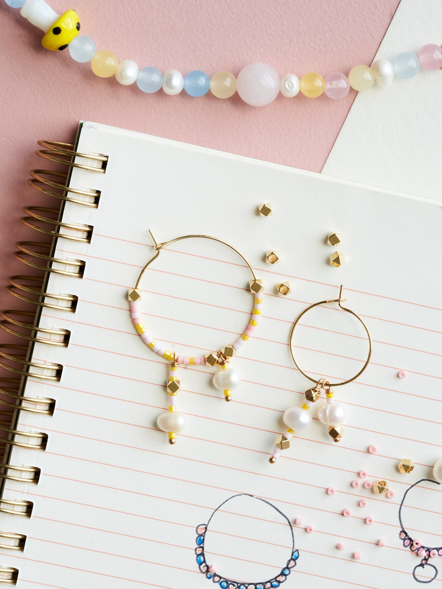DIY earring hoops