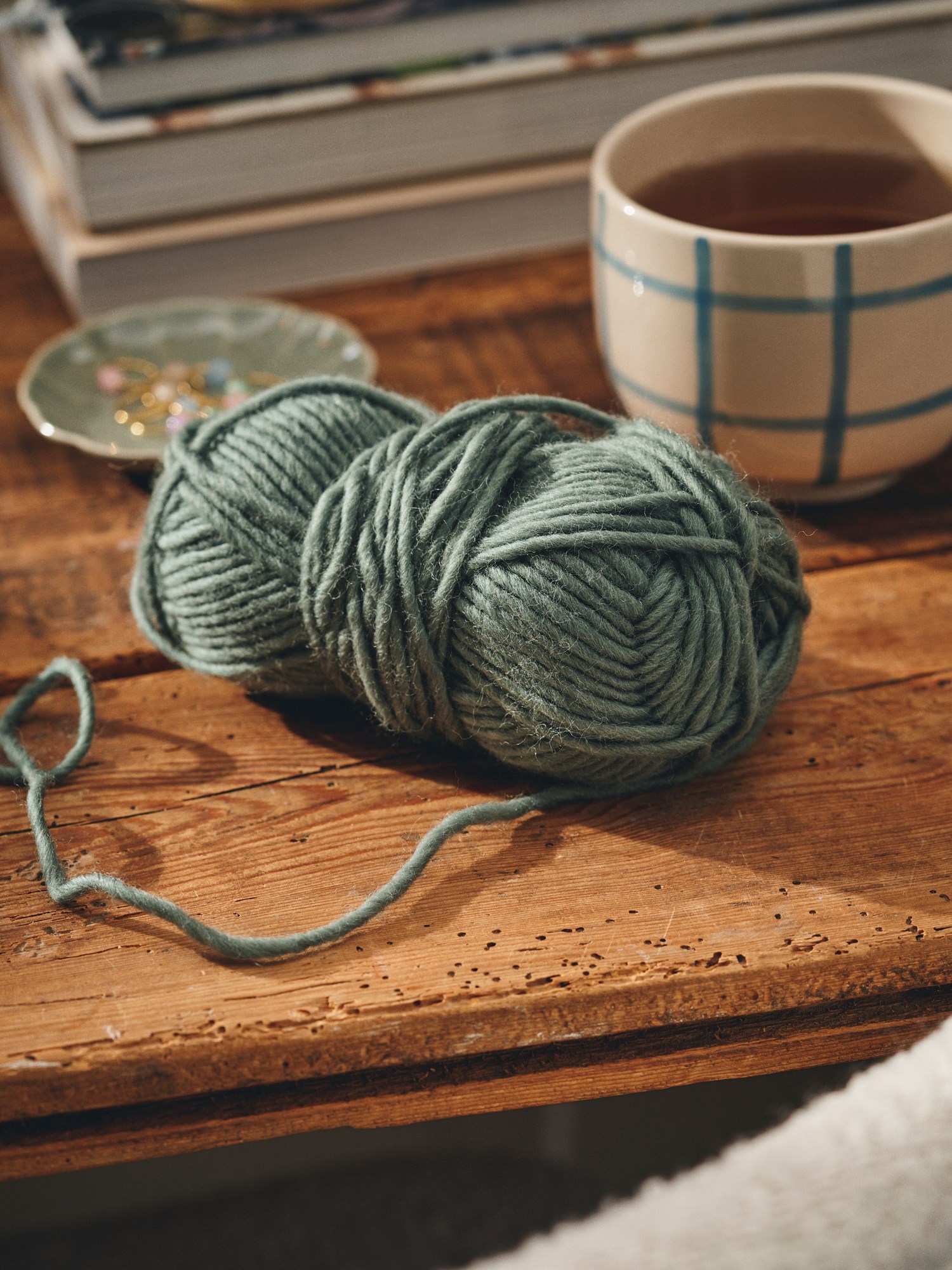 Wool yarn