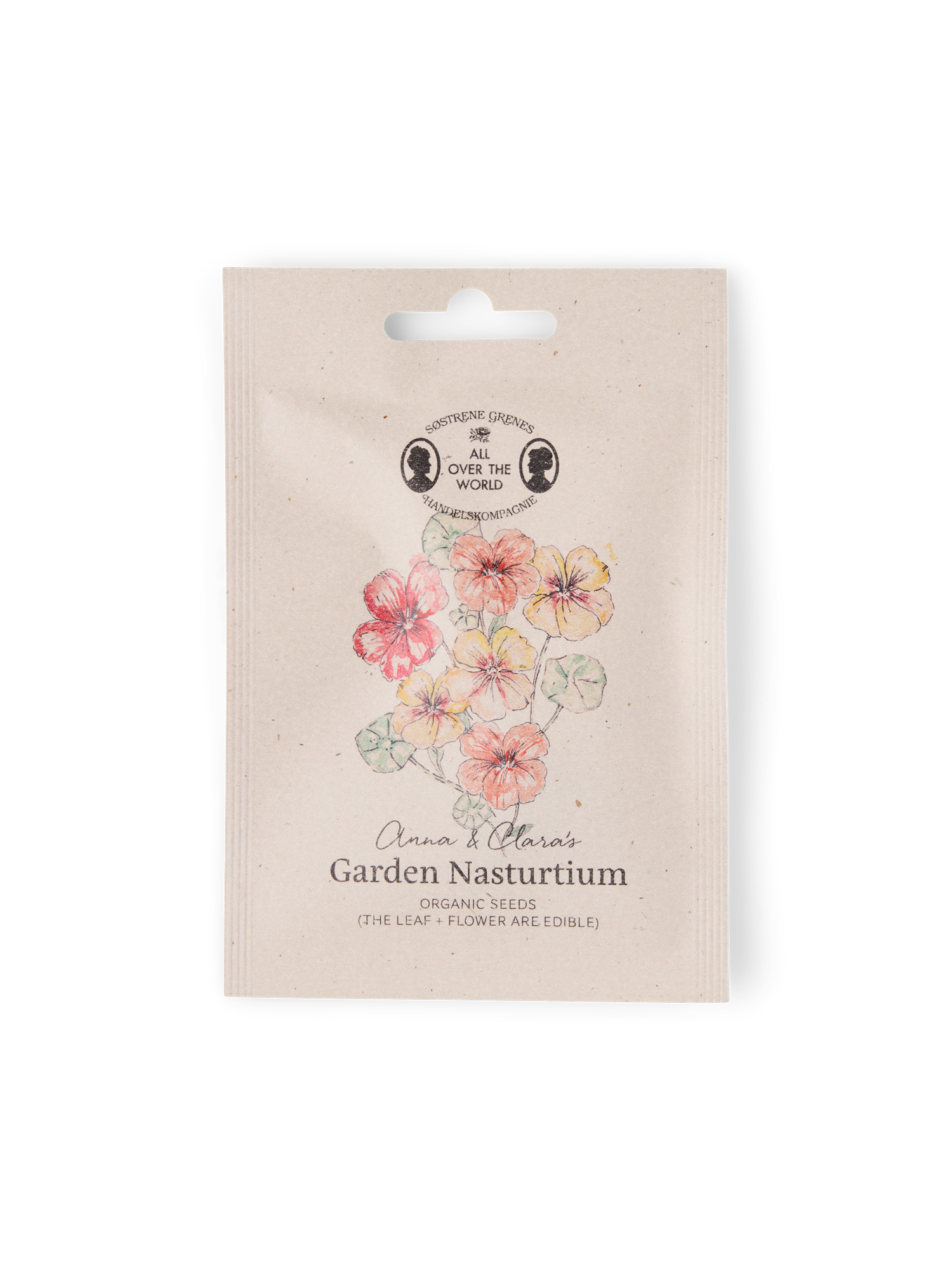 Organic garden nasturtium seeds