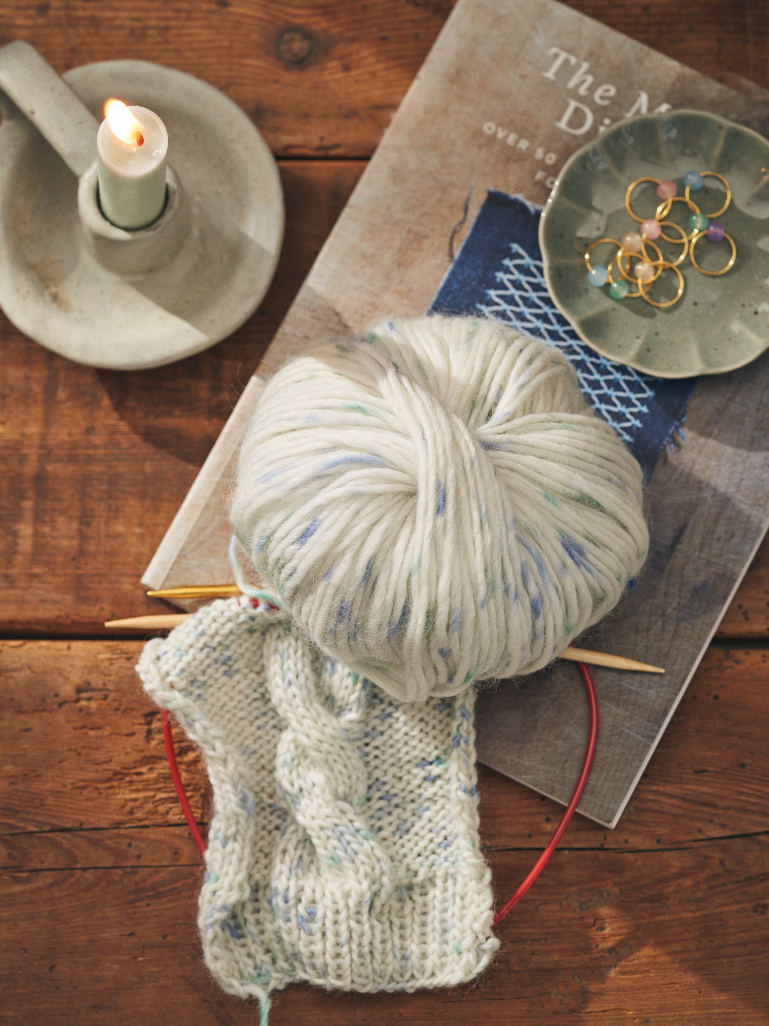 Wool bamboo yarn
