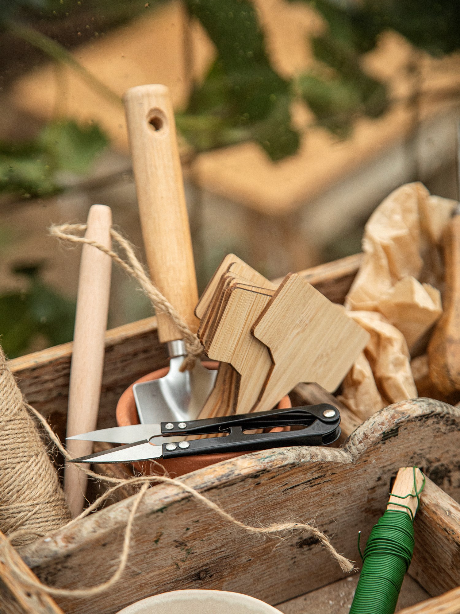 Garden tool set