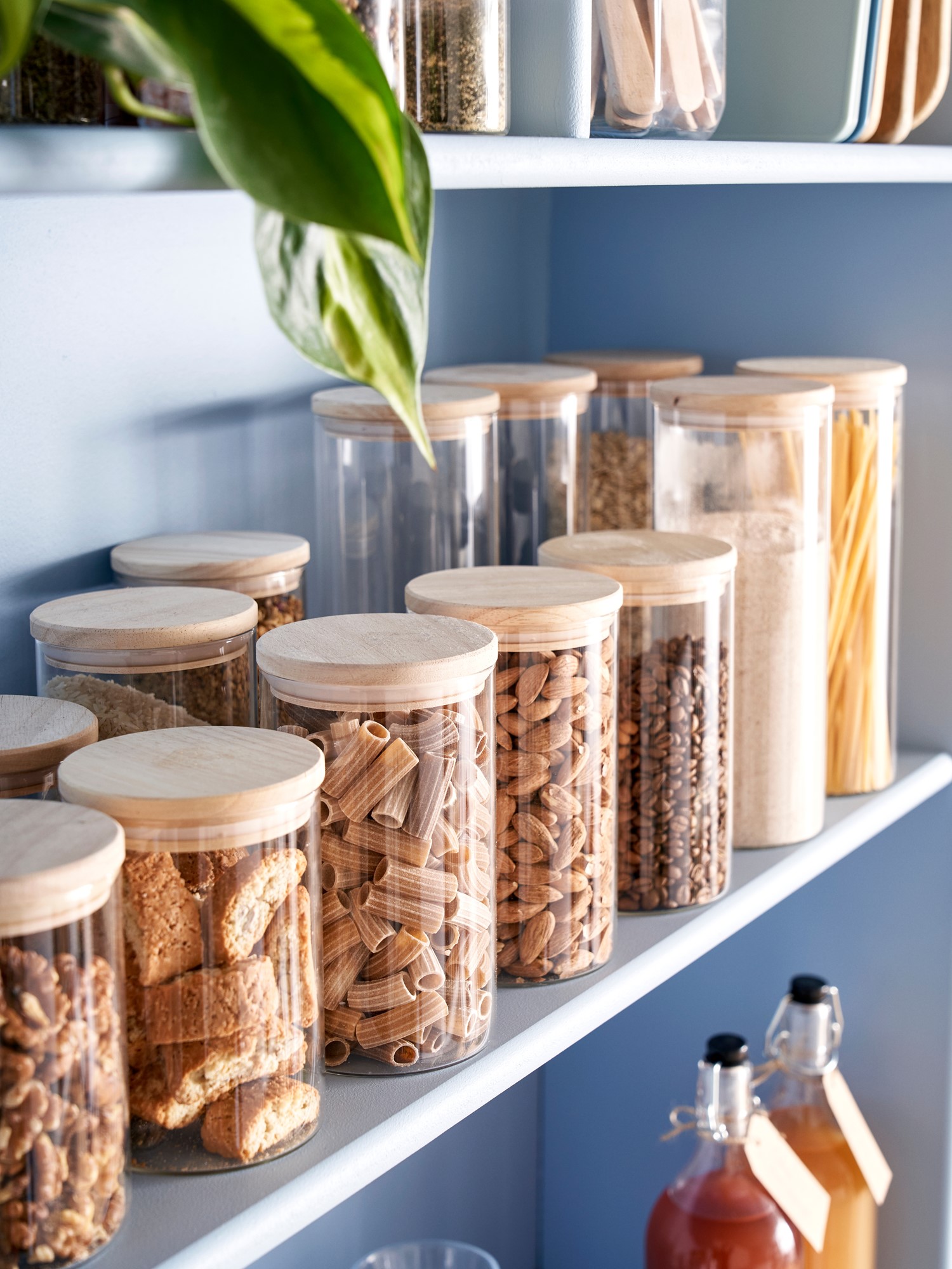 Jars with lid 2-pack