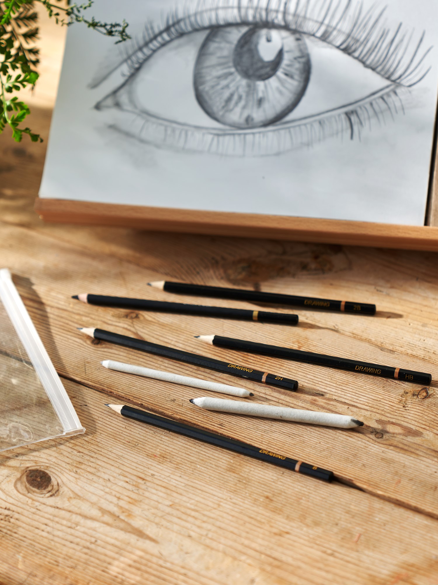 Charcoal pencil set
