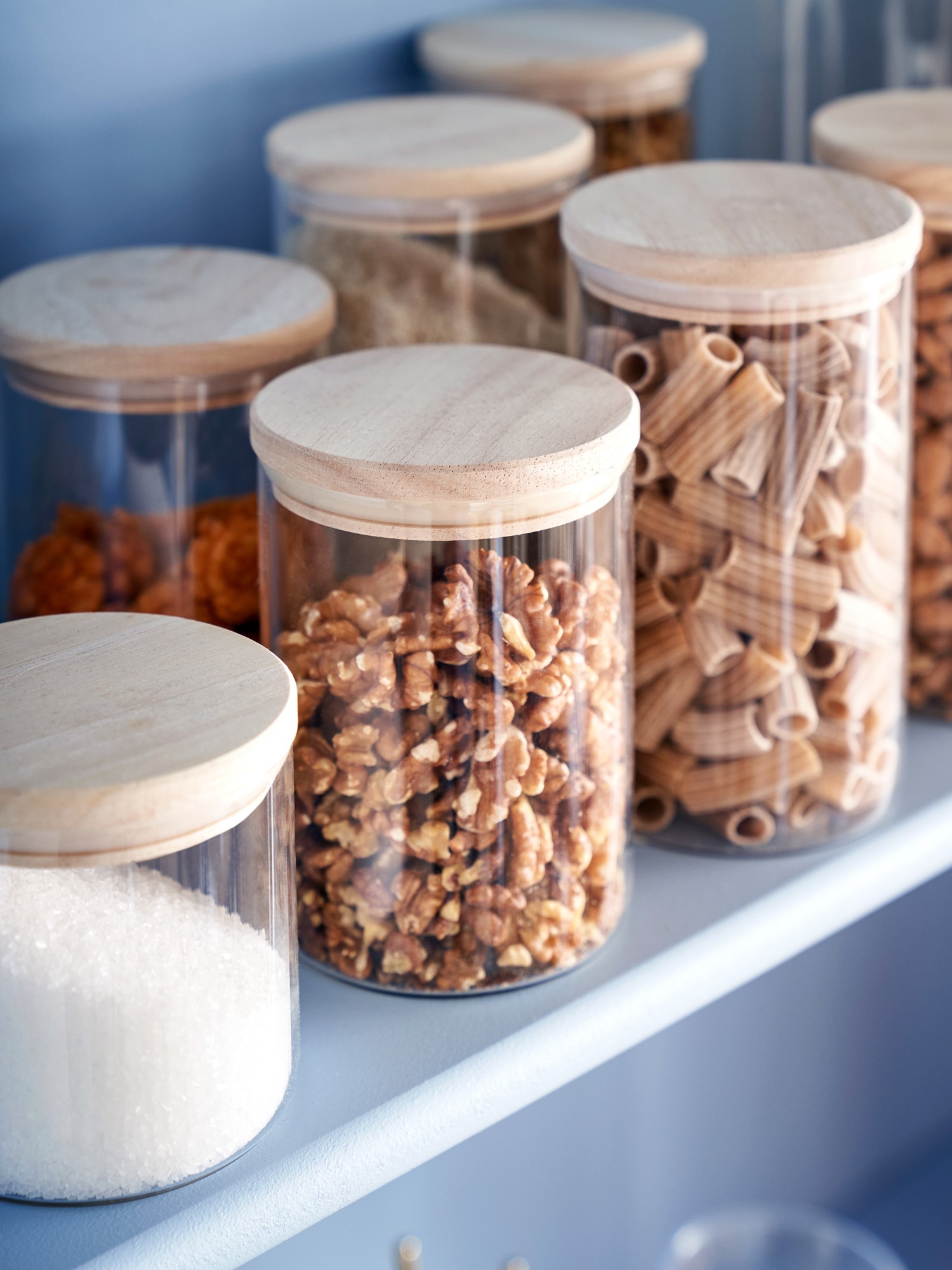 Jars with lid 2-pack