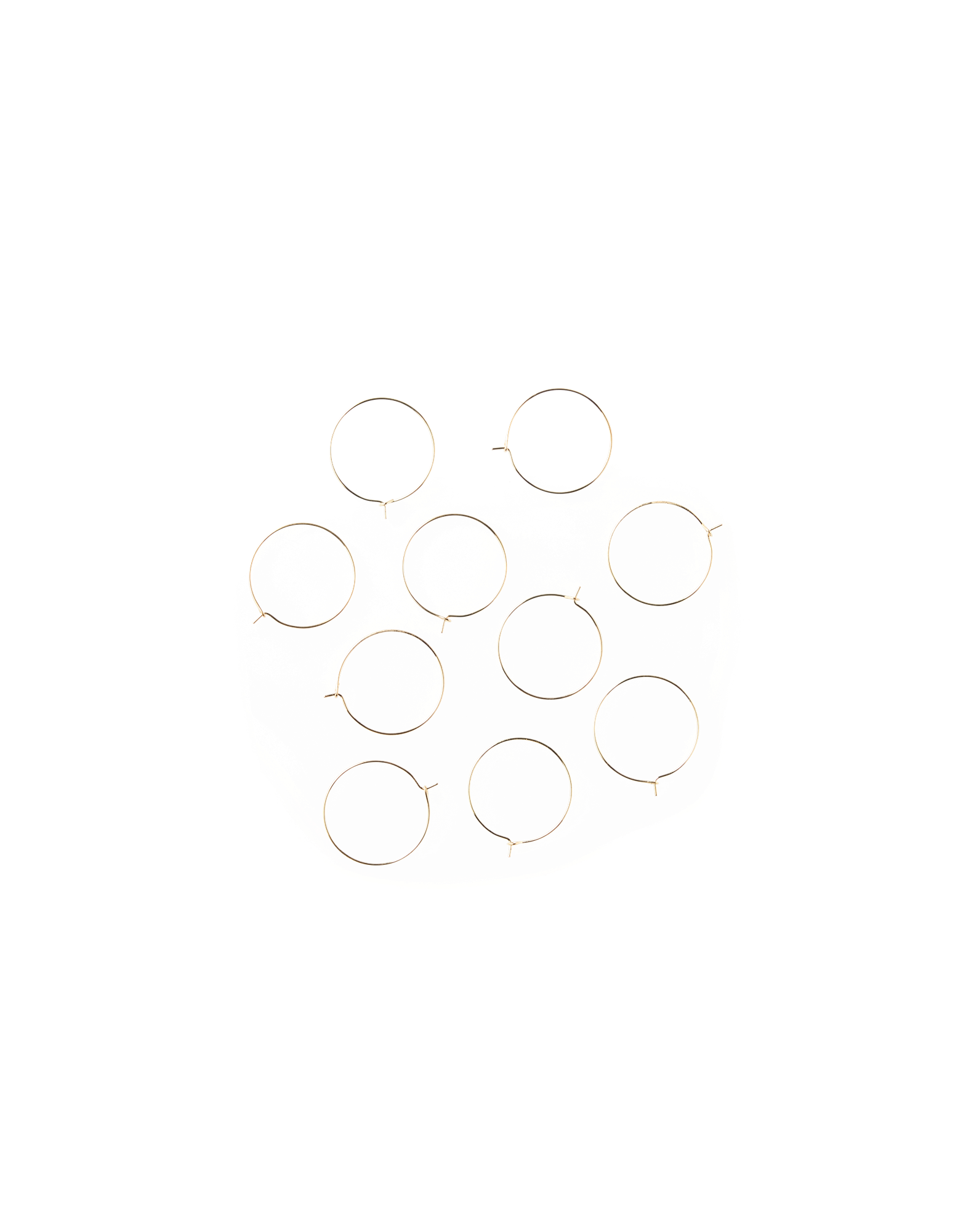 DIY earring hoops
