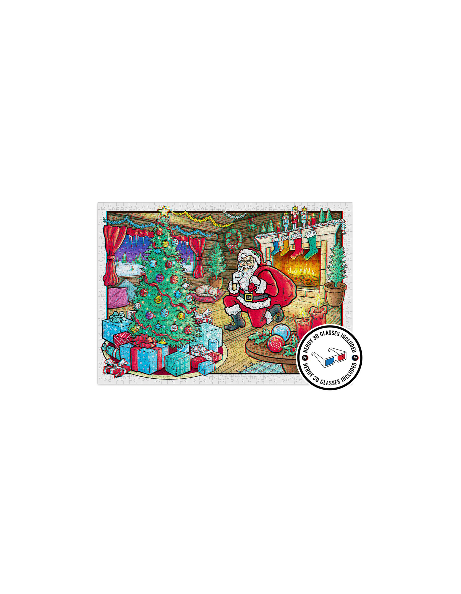 3D Jigsaw Puzzle Christmas 1000 pcs