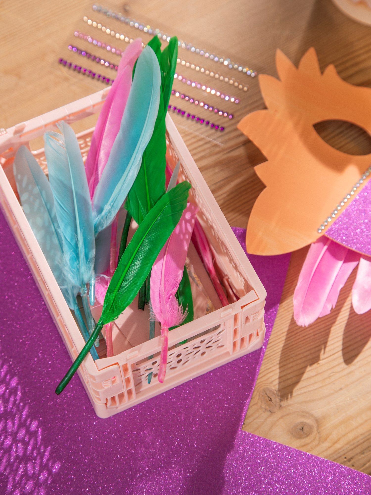 Goose feathers