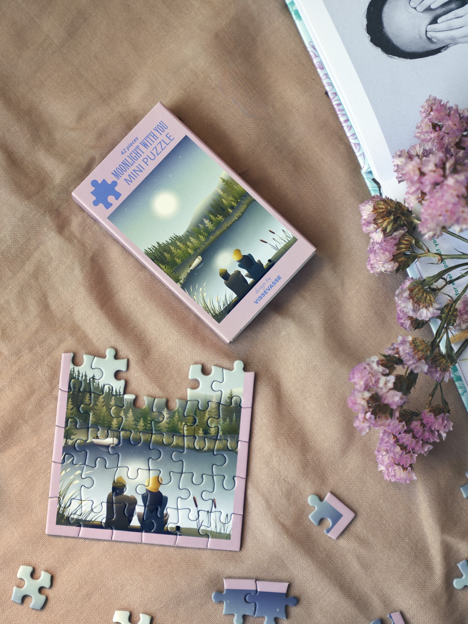 Moonlight with You puzzle 42 pcs