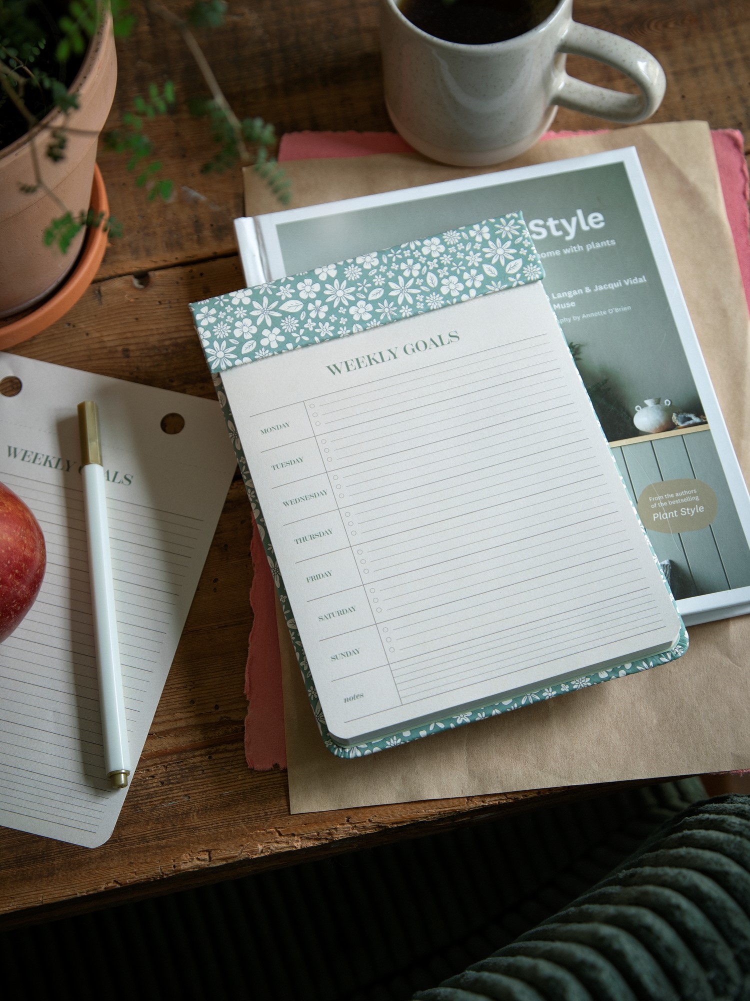 Weekly goal planner
