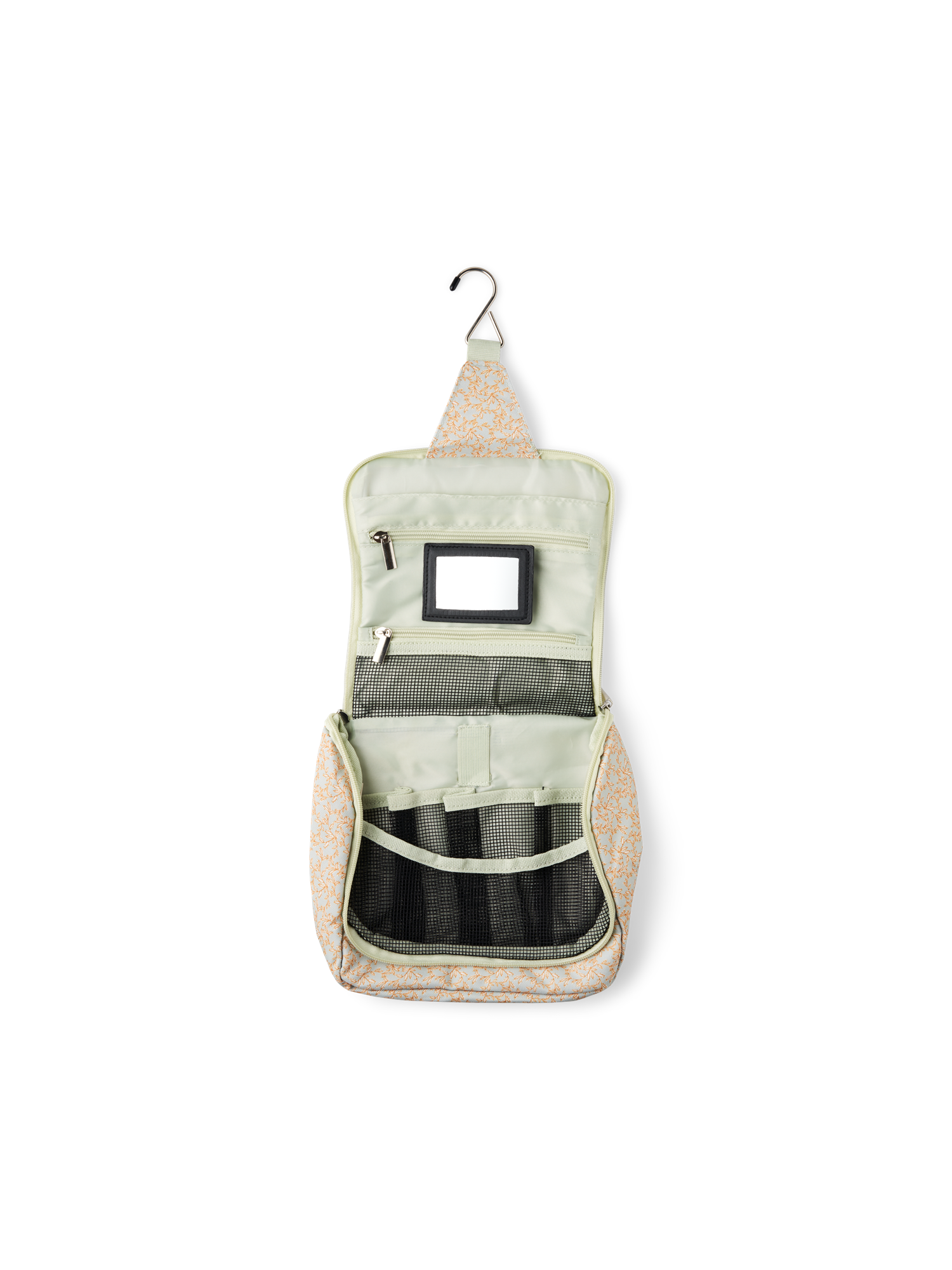 Hanging toiletry bag