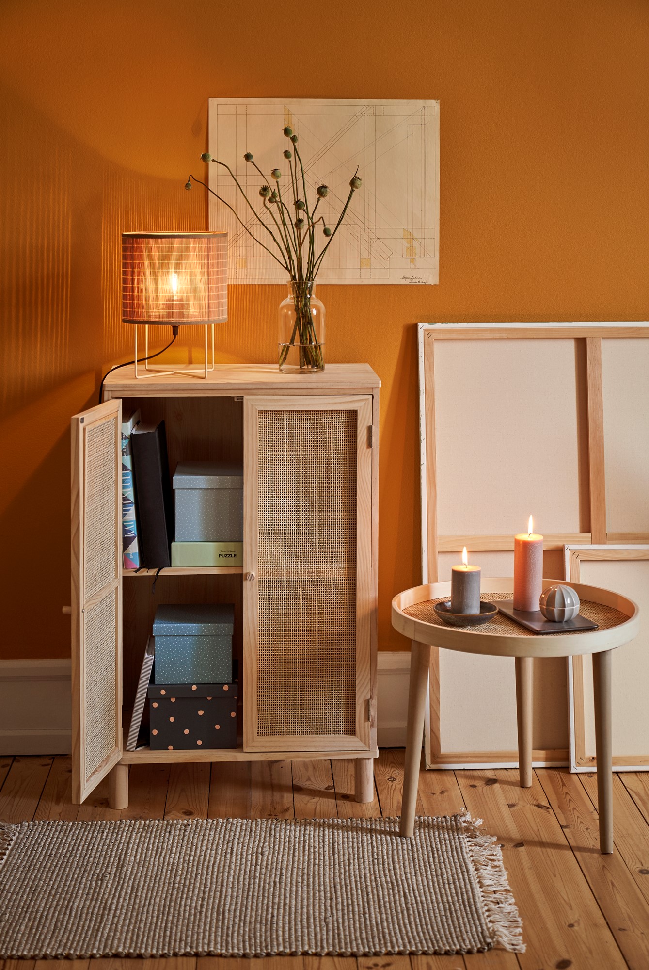 Wooden cabinet