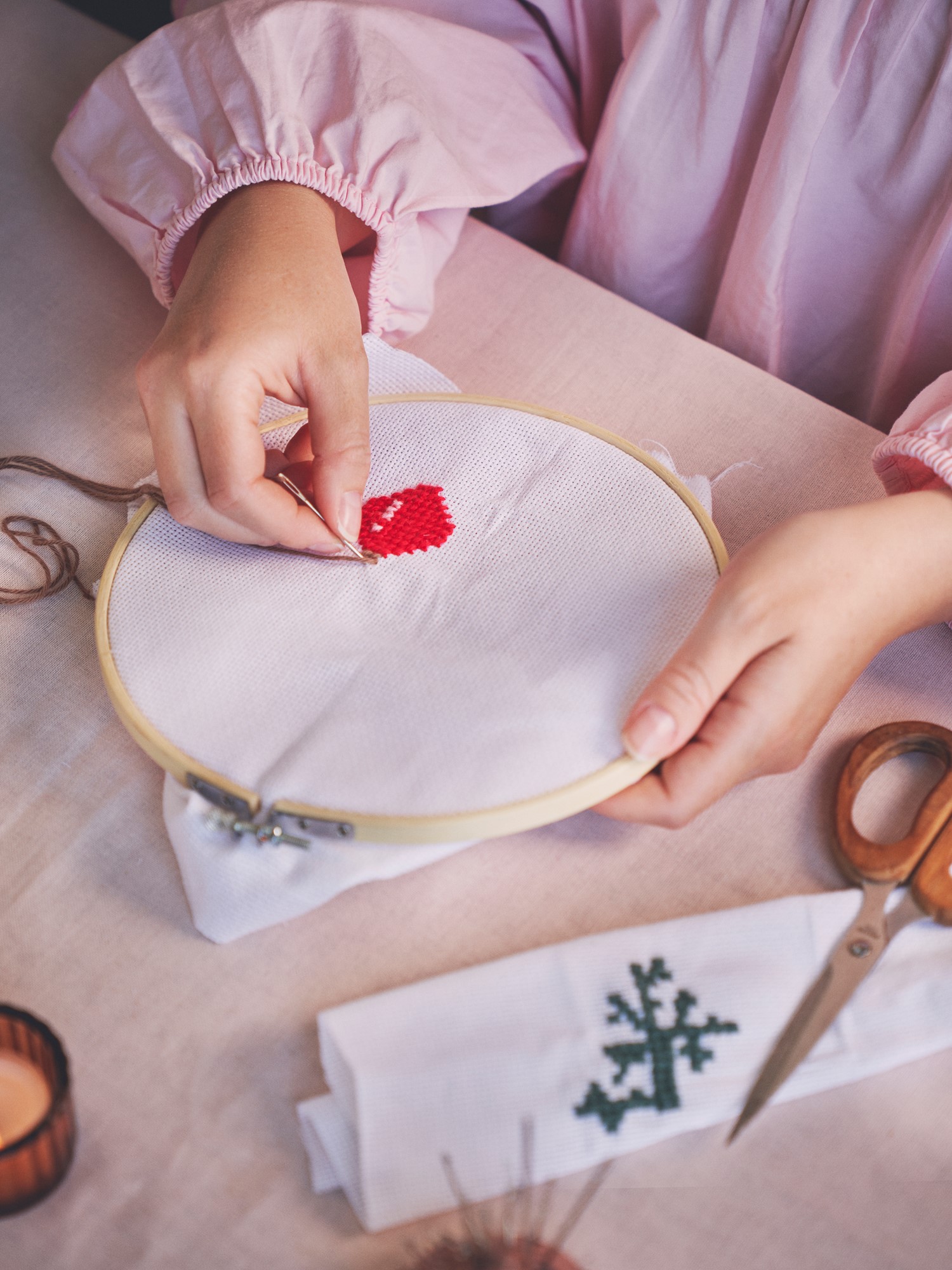 Embroidery fabric